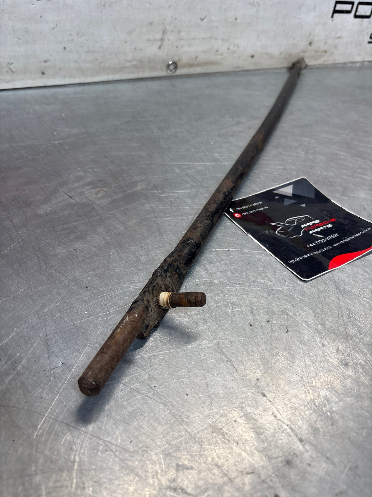 Porsche 924 dog leg gear shaft rod, used 477711154