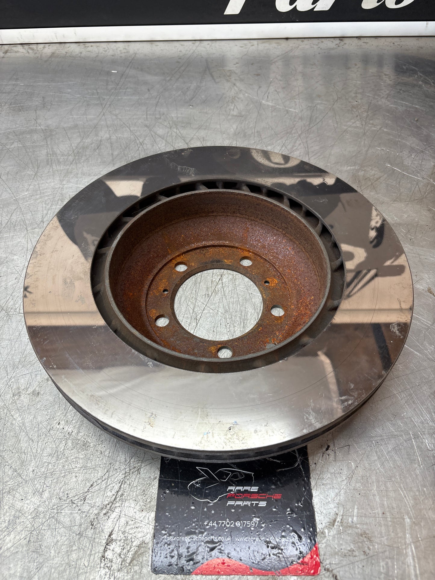 Porsche Cayenne Rear left Disc Brake Rotor, 9Y0615601C
