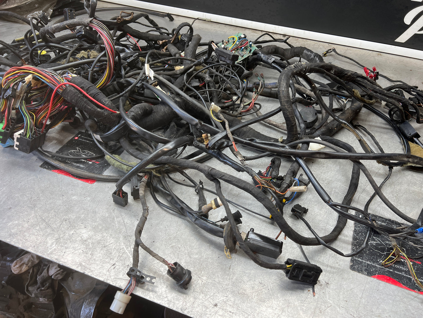 Porsche 944 S2 1992 interior wiring loom, RHD, used 94561200629