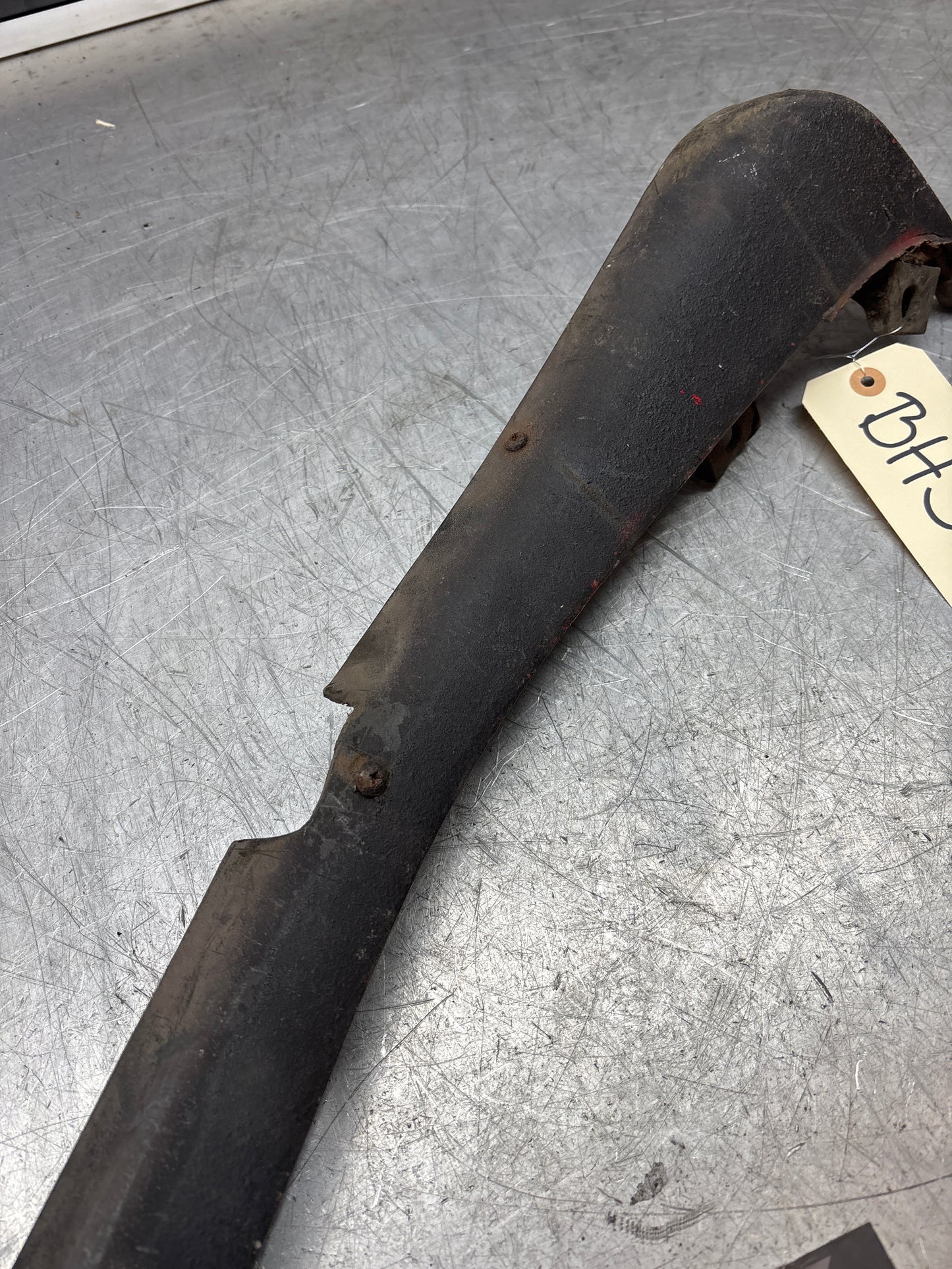 Porsche 944 lower door sill trim molding right side, spares or repair 95155919600