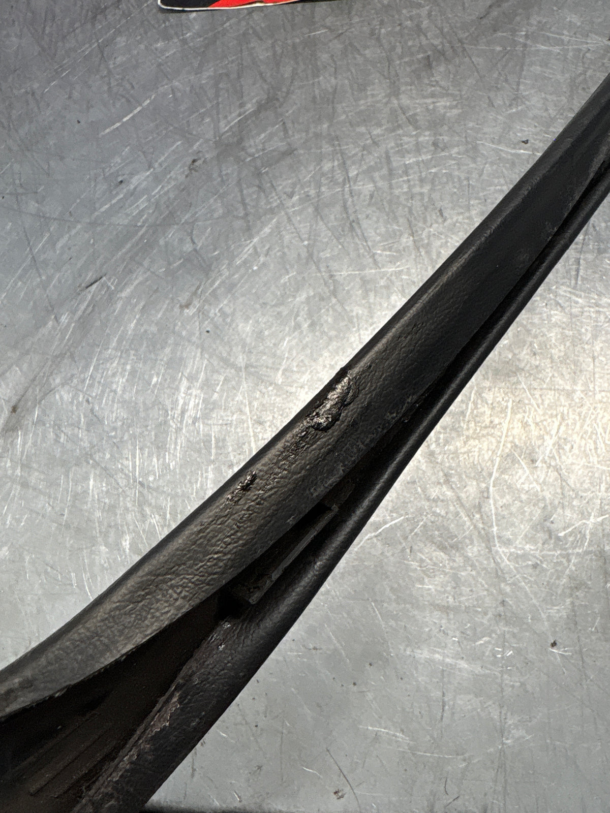 Porsche 928 tailgate trim, right, off side, black, 92855503802, used