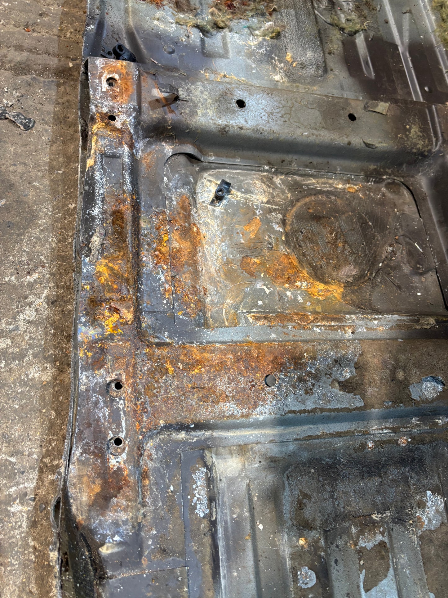 Porsche 944 S2 convertible cabrio floor pan with sill right O/S 94150196110 477809433 94450361200 spares or repair