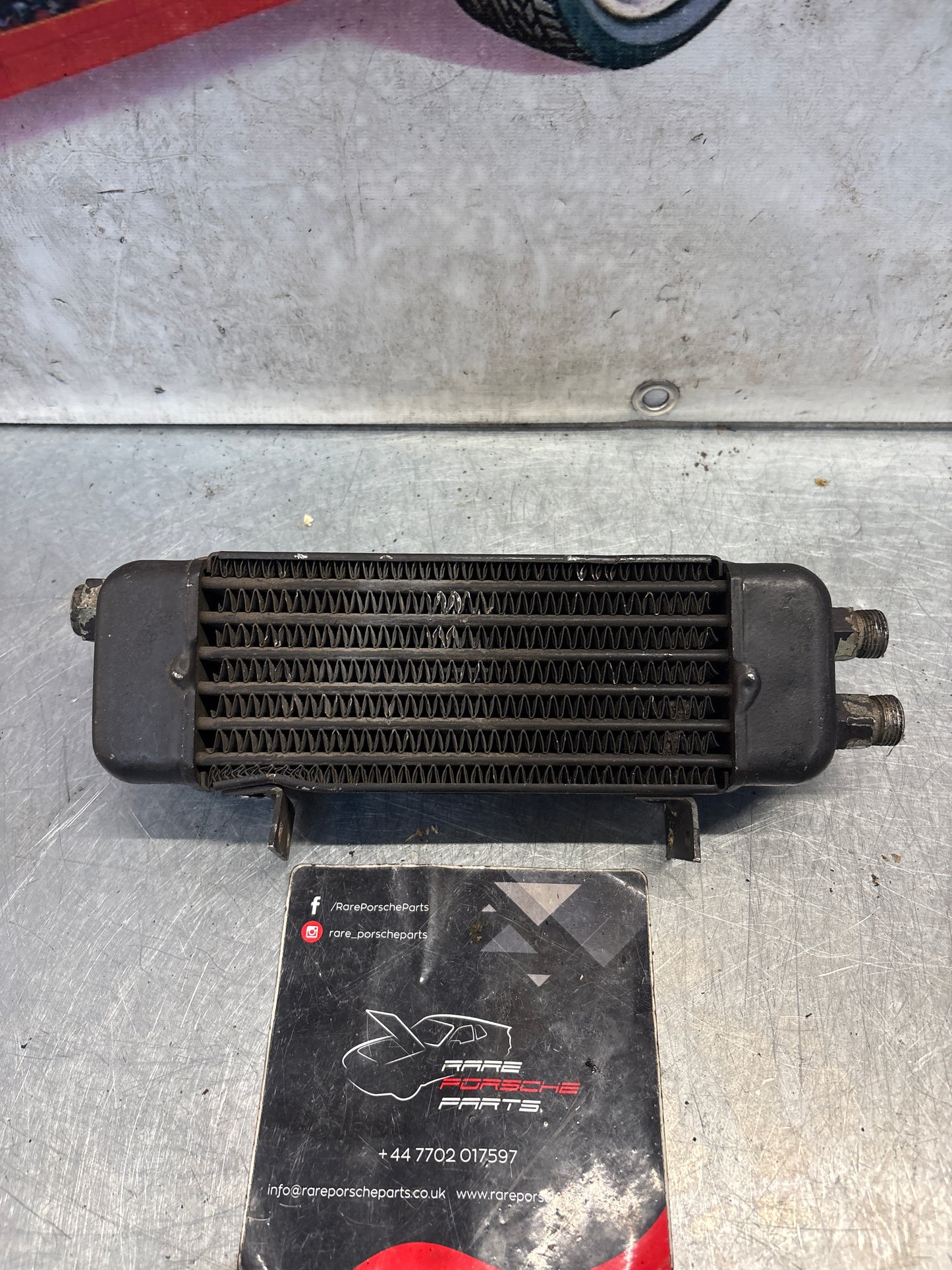 Porsche 928 transmission oil cooler, used 92830702900