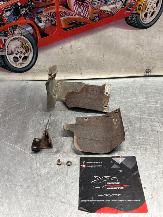 Porsche 968 / 944 S2 Oil cooler housing heat shield, used 94410705304