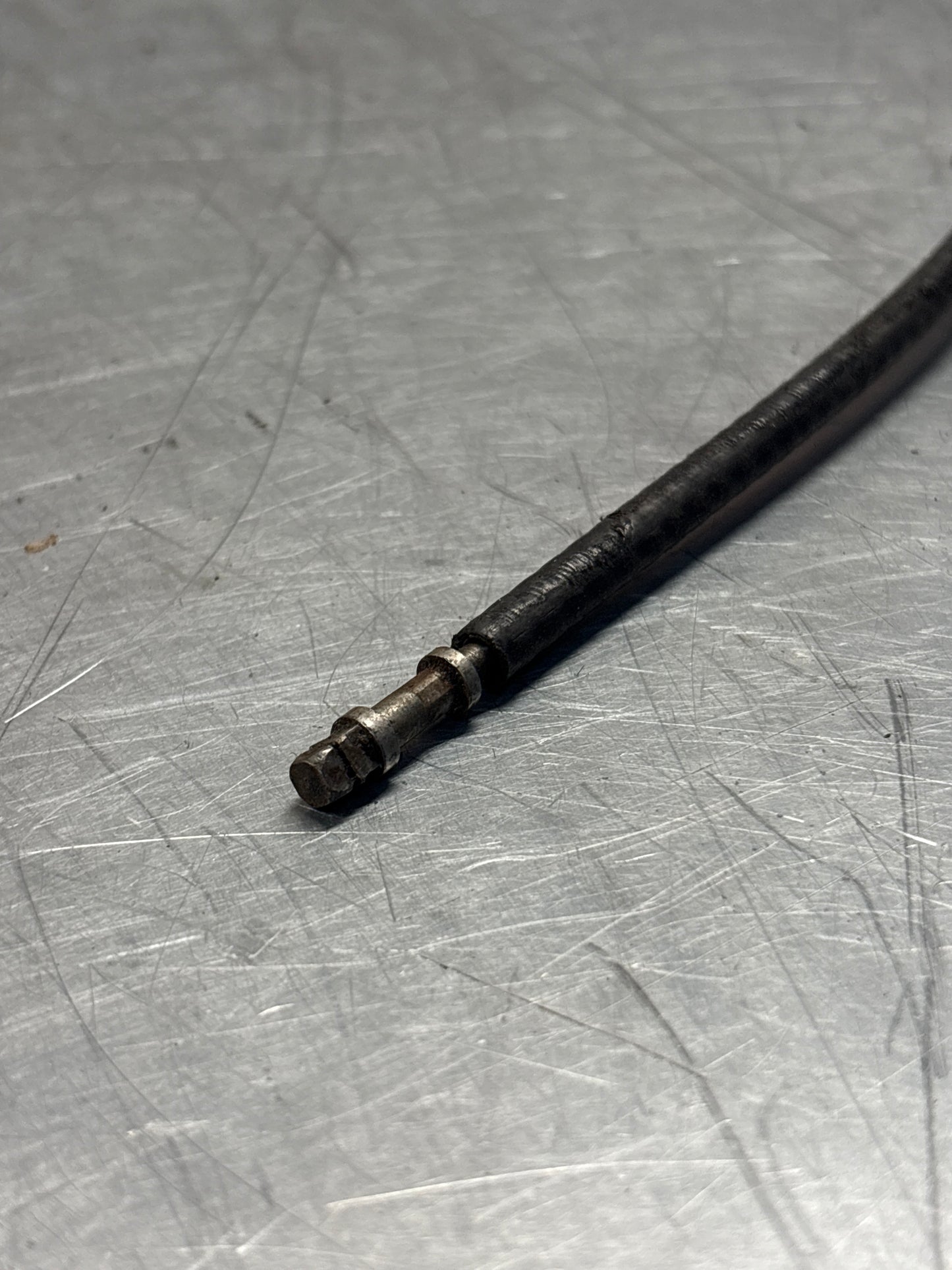Porsche 924 early 944 LHD Speedo cable, 142957801C used