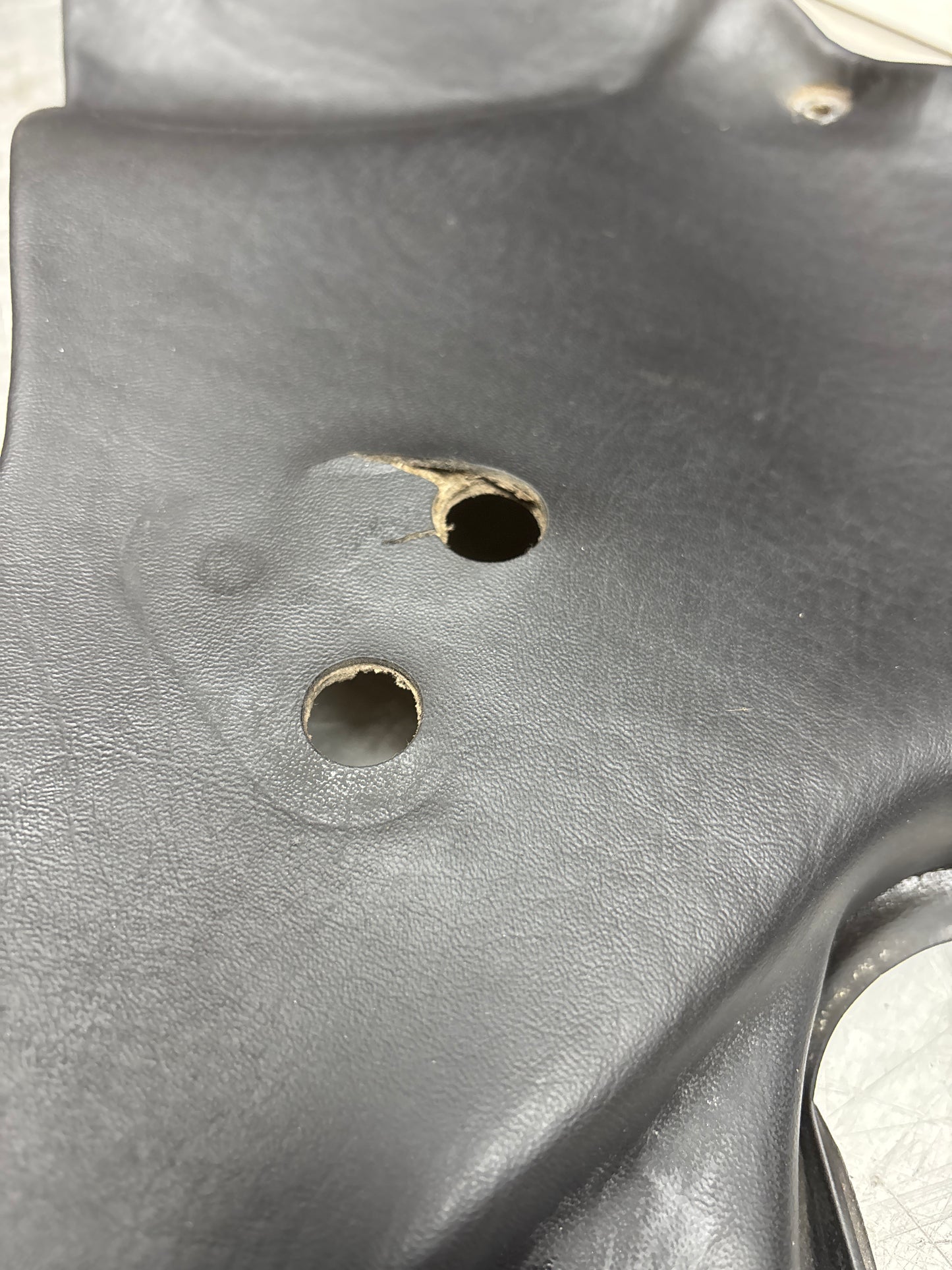 Porsche 944 924 black rear interior C Post trims/cards. Quarter panel trim used 94455502101 94455502201