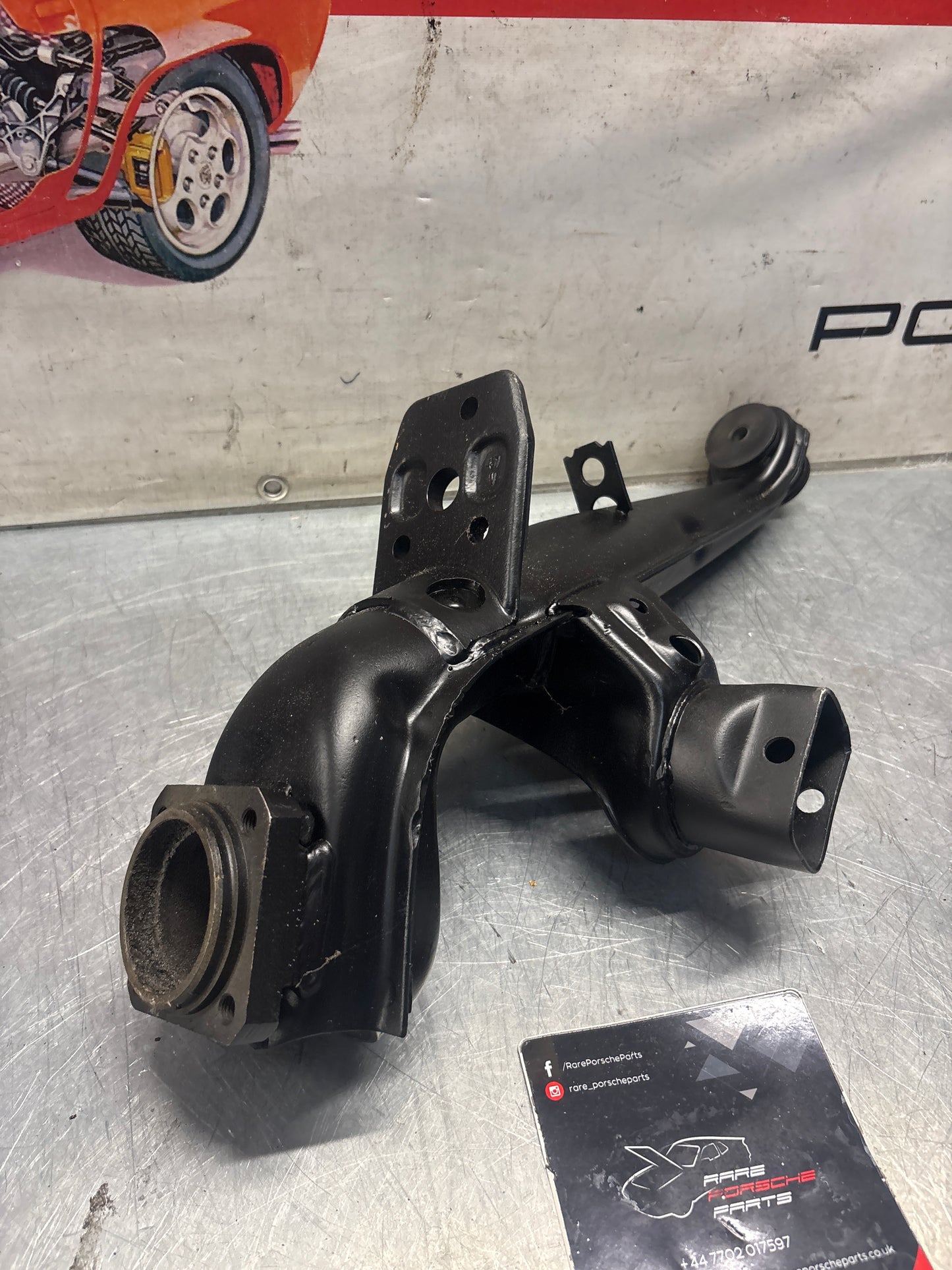 Porsche 924 944  -85.5 Rear right trailing arm,  refurbished 94433102200