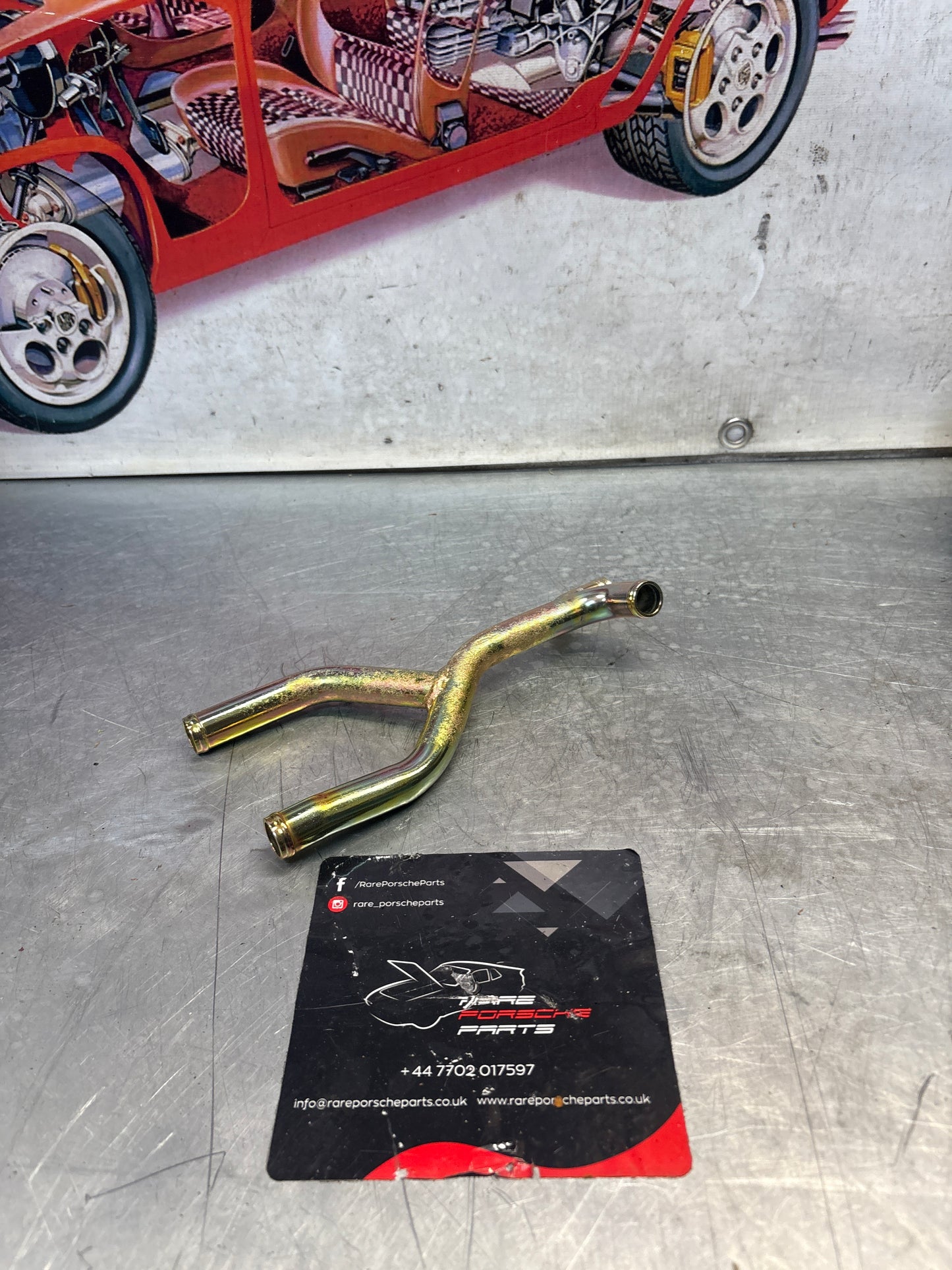 Porsche 924 Turbo S1 Air Pipe, 93111017105, used