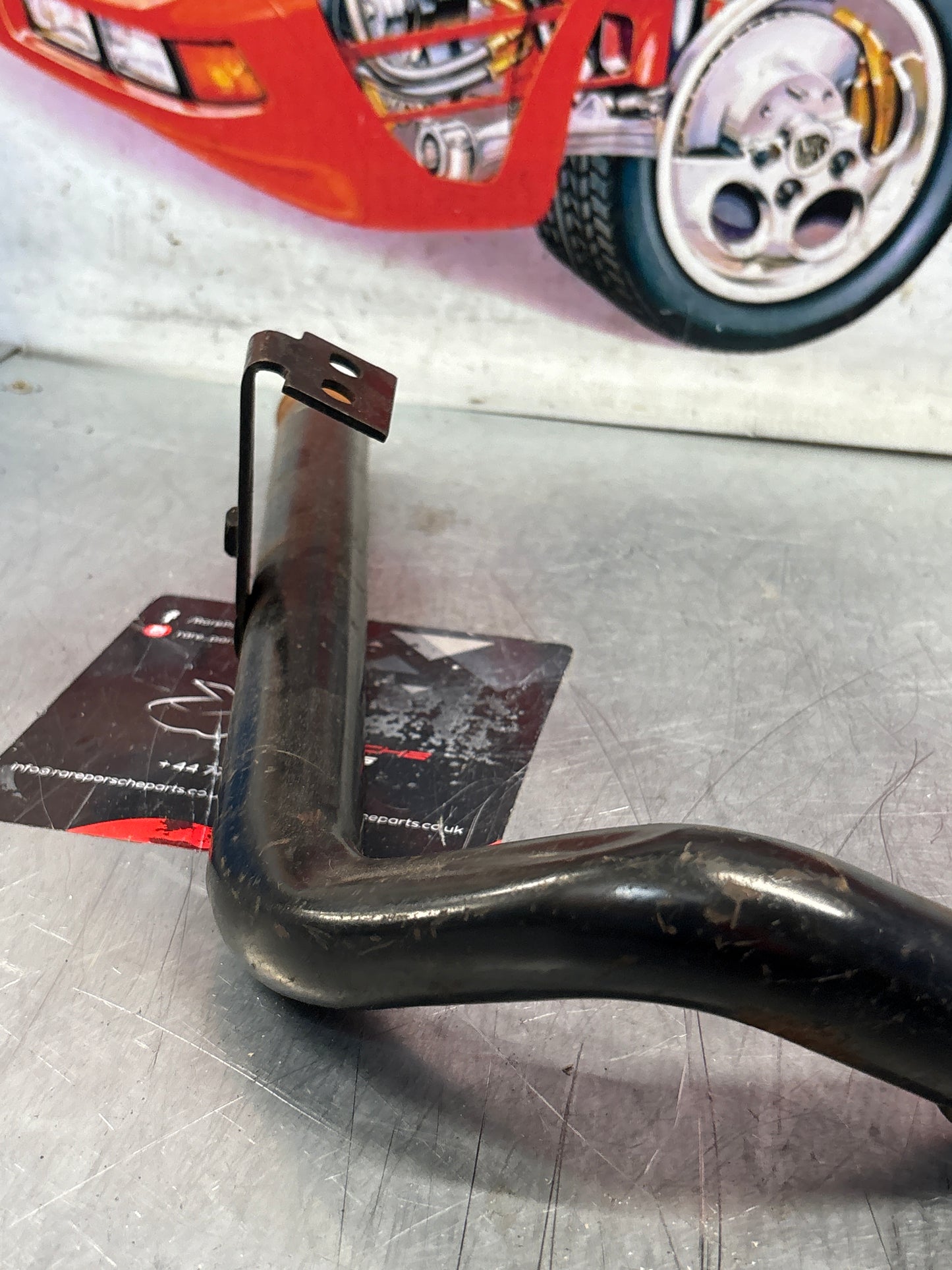 Porsche 924 turbo coolant Water tube pipe 93110605104 used