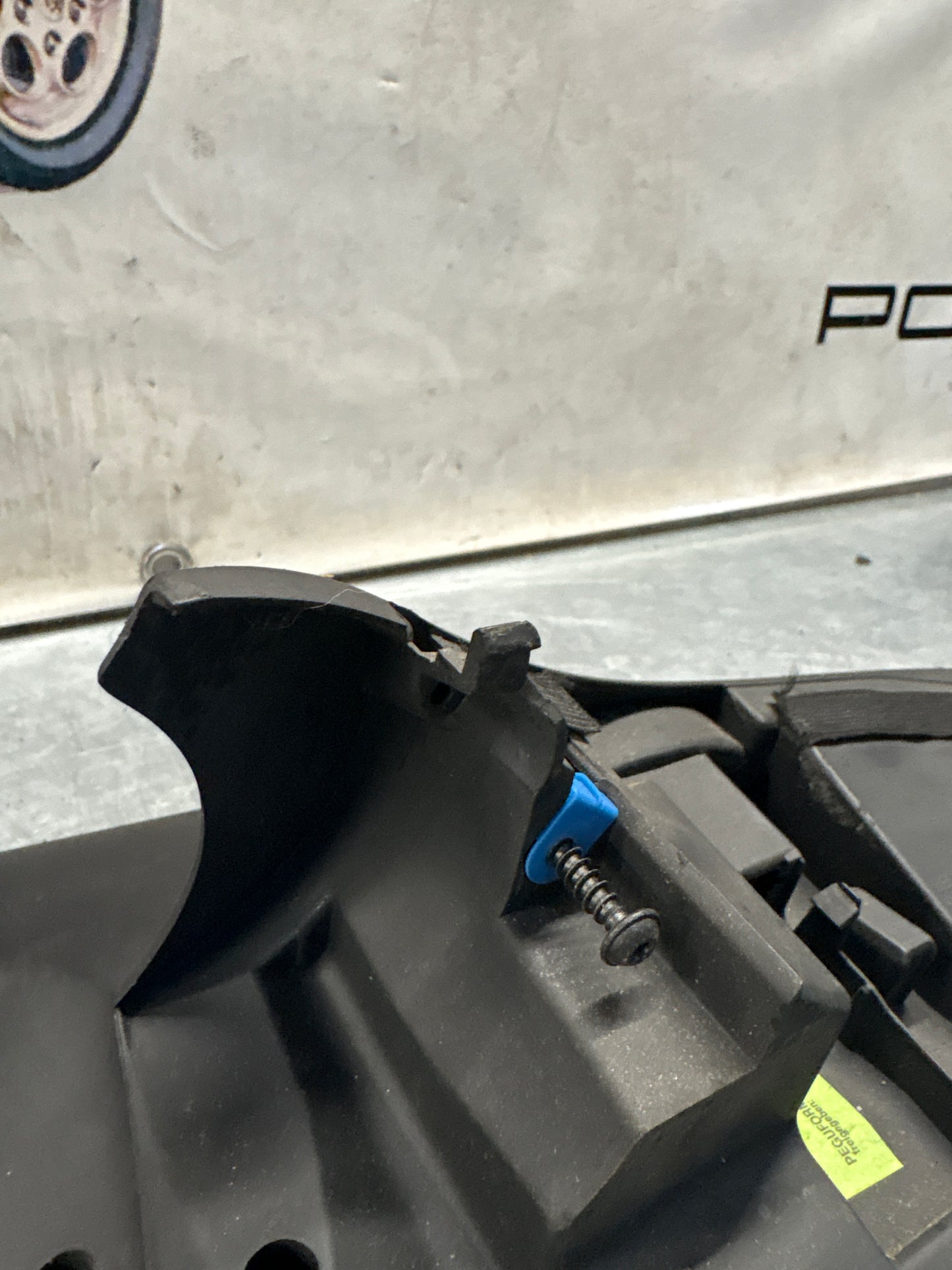 Porsche Boxster 986 dashboard cluster trim,black used 98655205500 / 98655205501