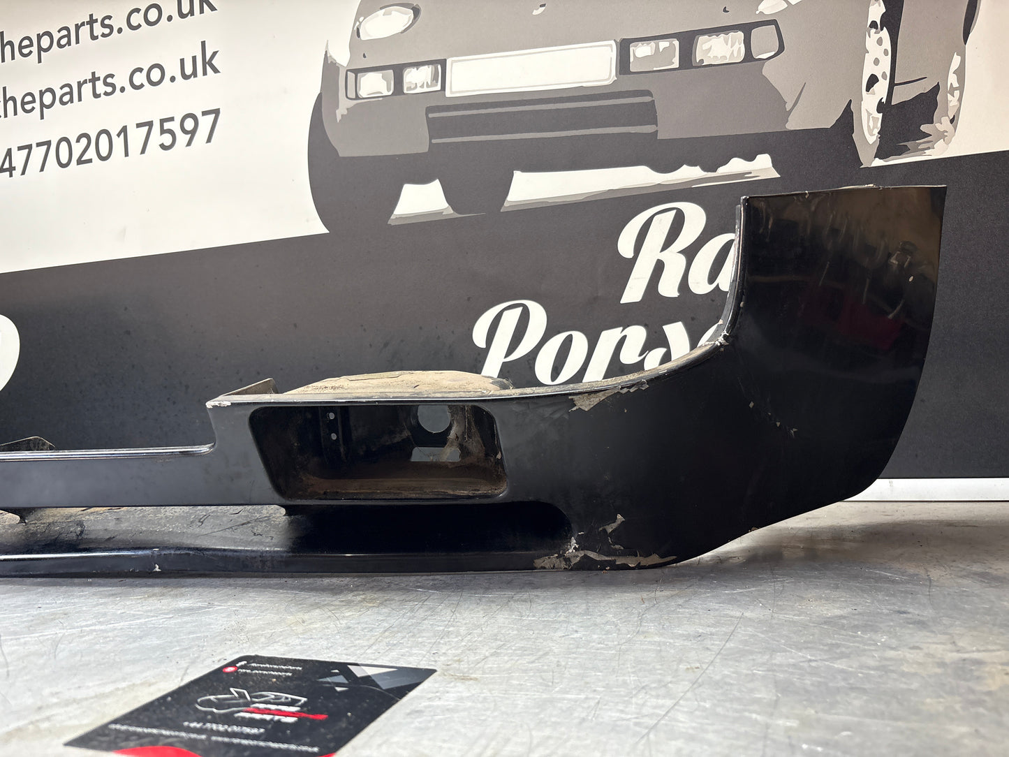 Porsche 944 Front spoiler, valance with fog light used 93150537105