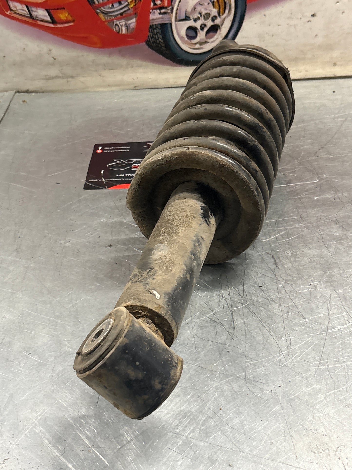 Porsche 928 front shock absorber, used 92834305504