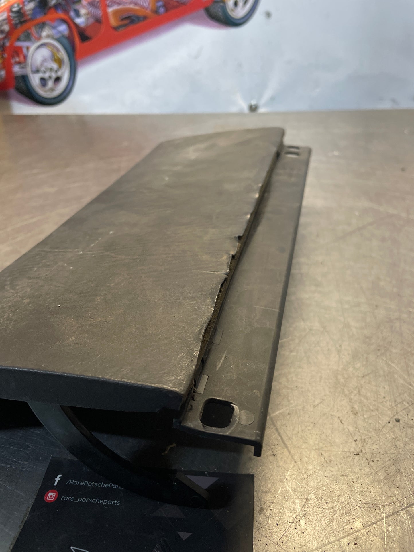 porsche 944 Black glovebox door, used