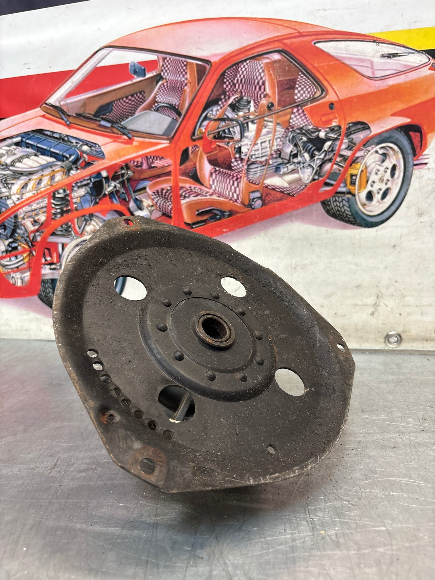 Porsche 944 automatic damper plate flange disc used 94442111000