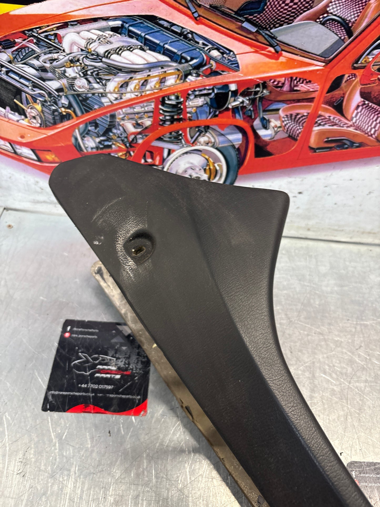 Porsche 944 centre console black 94455205100 used