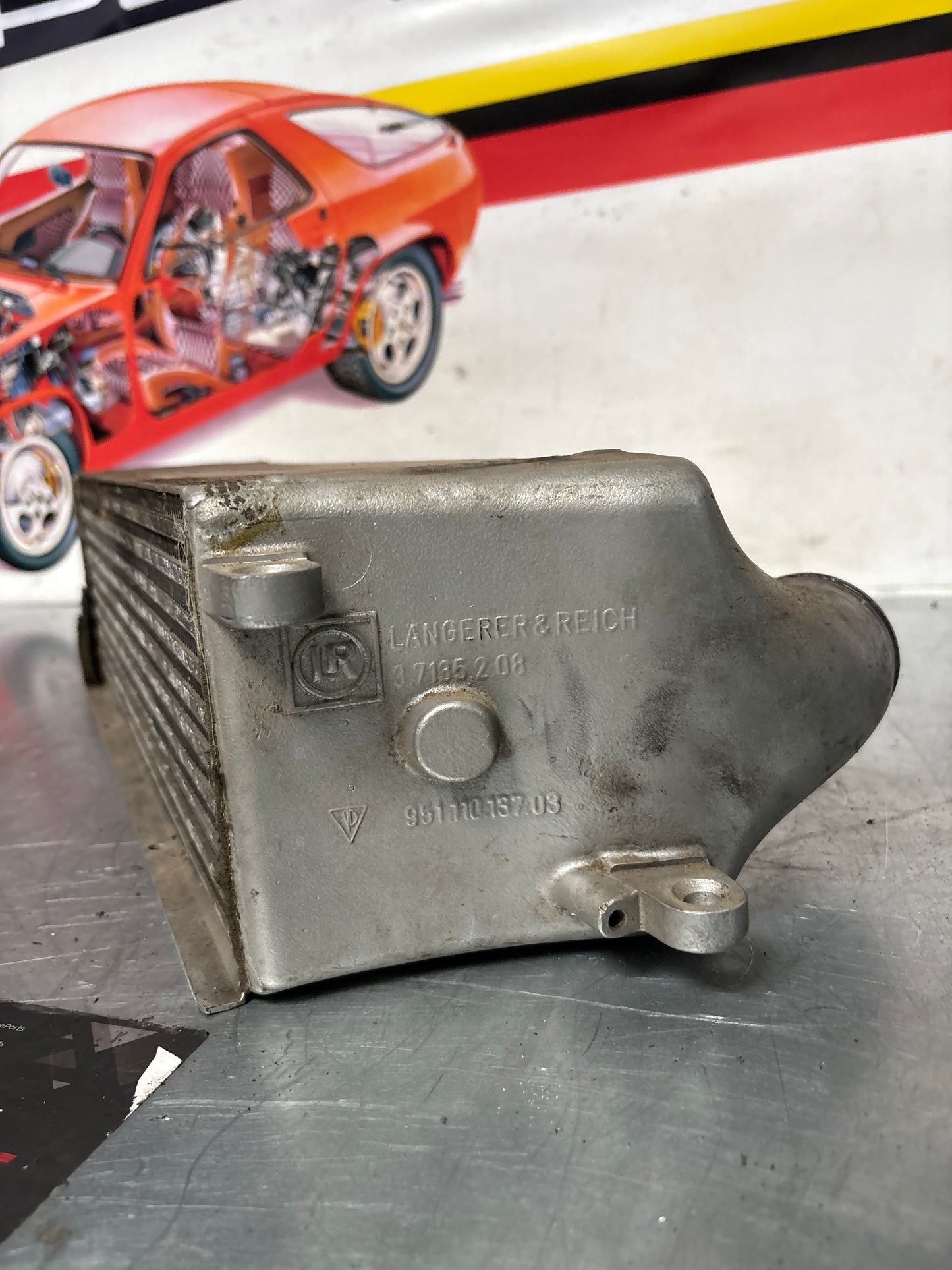 Porsche 944 Turbo Intercooler 95111013703 used