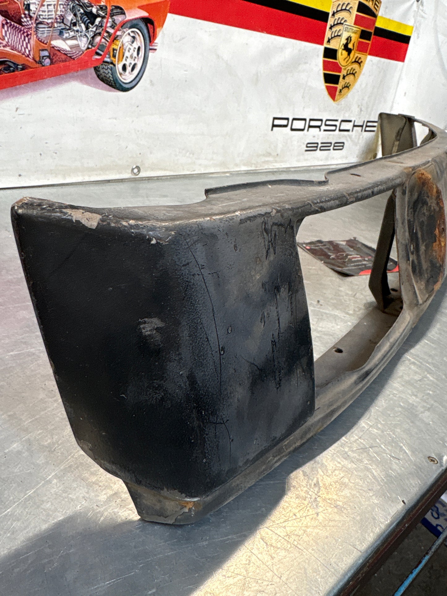 Porsche 914 front bumper, used 91450591010 / 91450500910