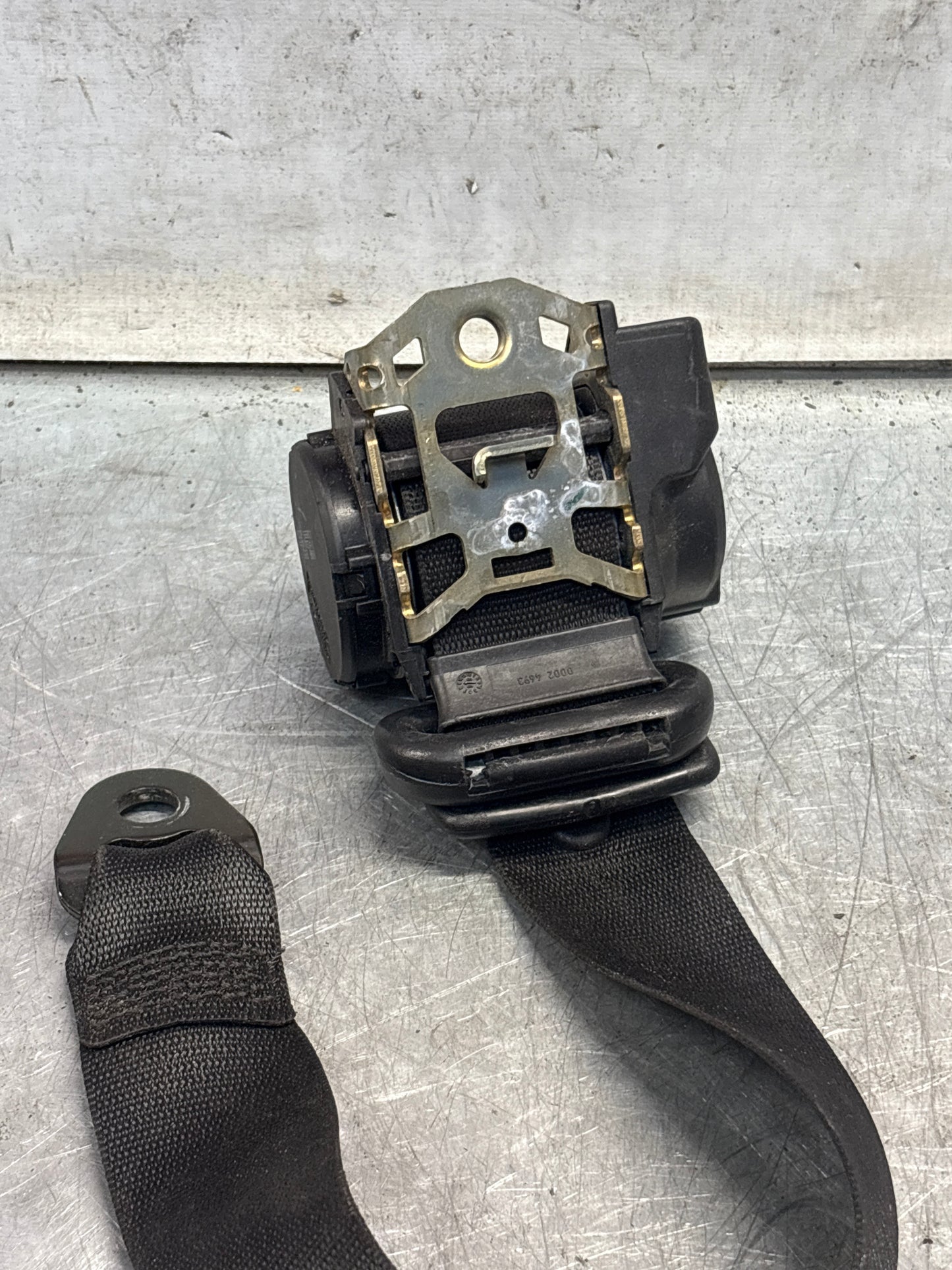 Porsche 911 996 rear left seatbelt, used 99680303503