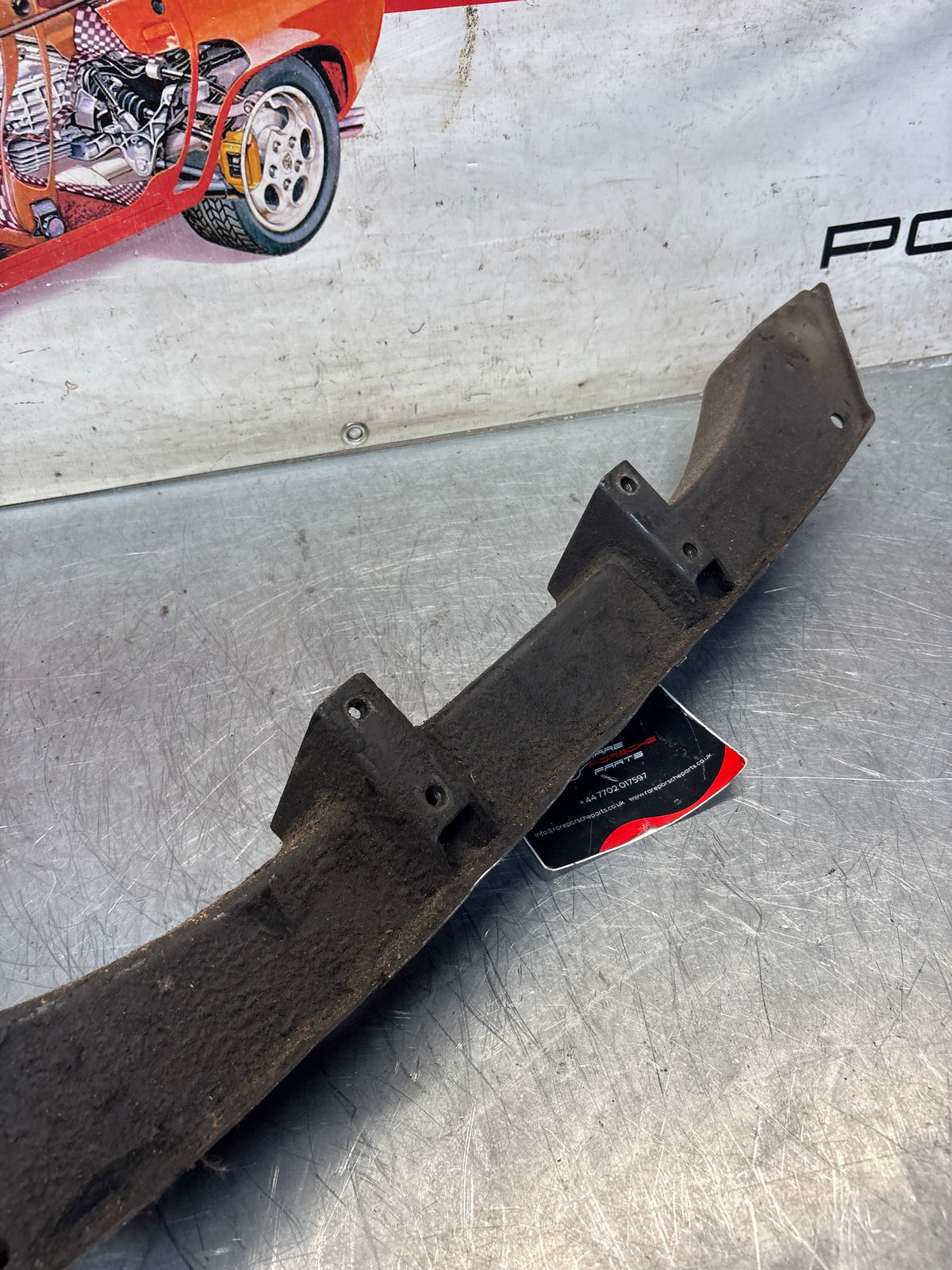 Porsche 924 engine cross member, used 477407321J