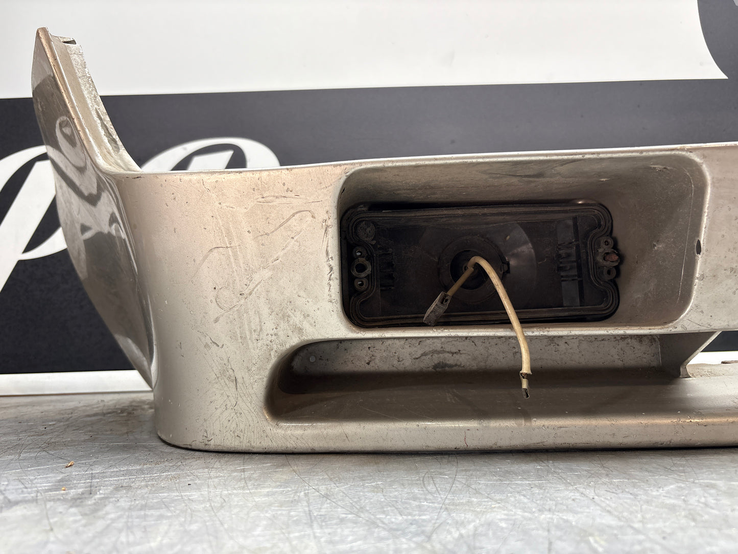 Porsche 944 Front spoiler, valance with fog light used 93150537105