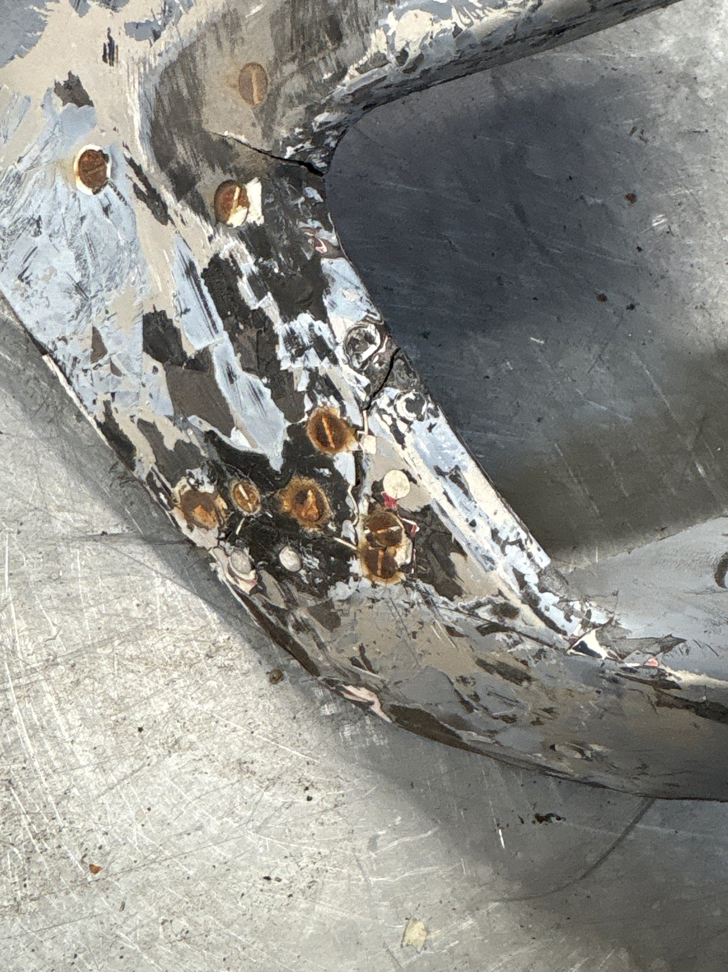 Porsche 928 front bumper cover panel, used 92850501306