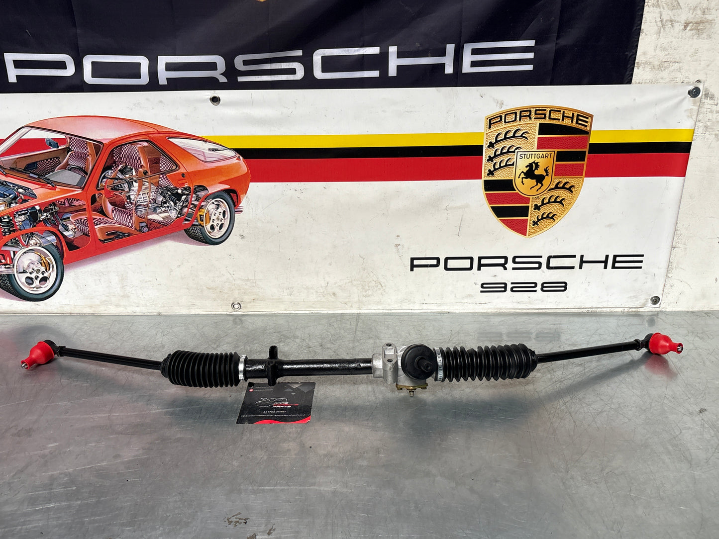 Porsche 924 LHD Manual steering rack, refurbished 477419101B