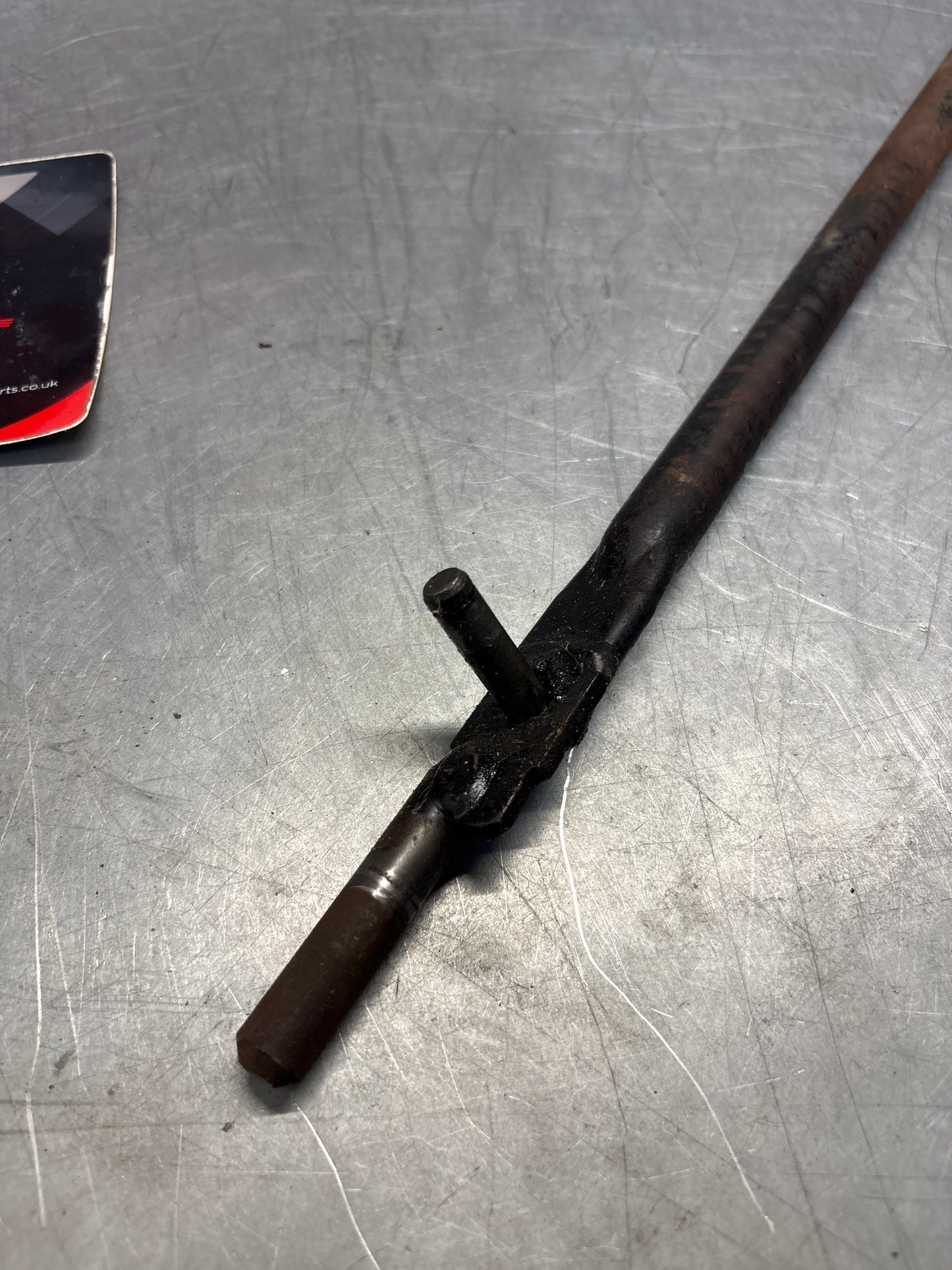 Porsche 924 dog leg gear shaft rod, used 477711154