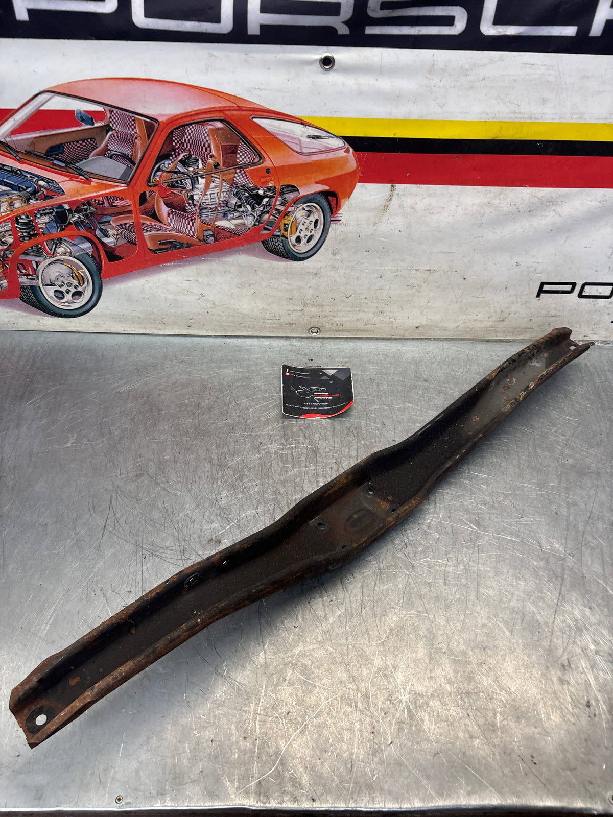 Porsche 944 Transmission Carrier, holder, support, 94437502403, used