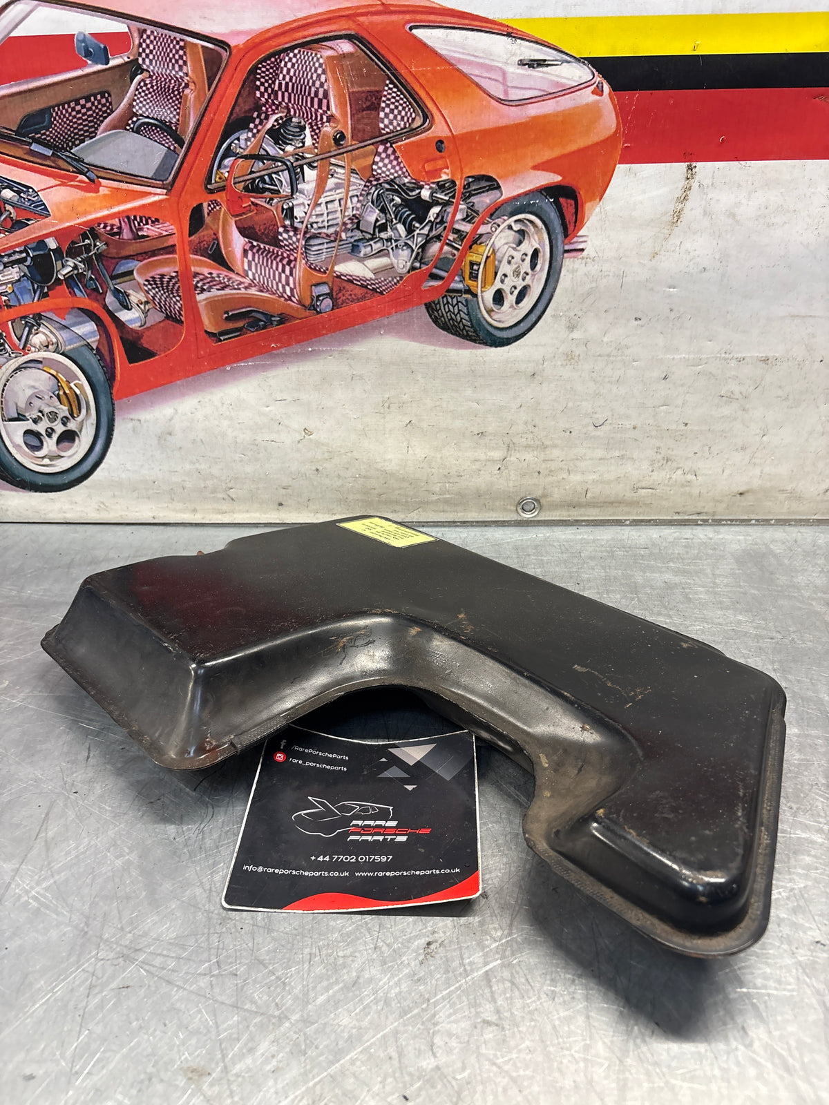 Porsche 914 -73 fuel expansion tank, used 91420105510