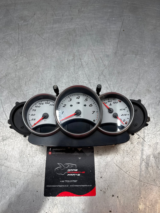 Porsche Boxster S 986 Dash Clocks Instrument Cluster Speedo MPH, used 98664111700