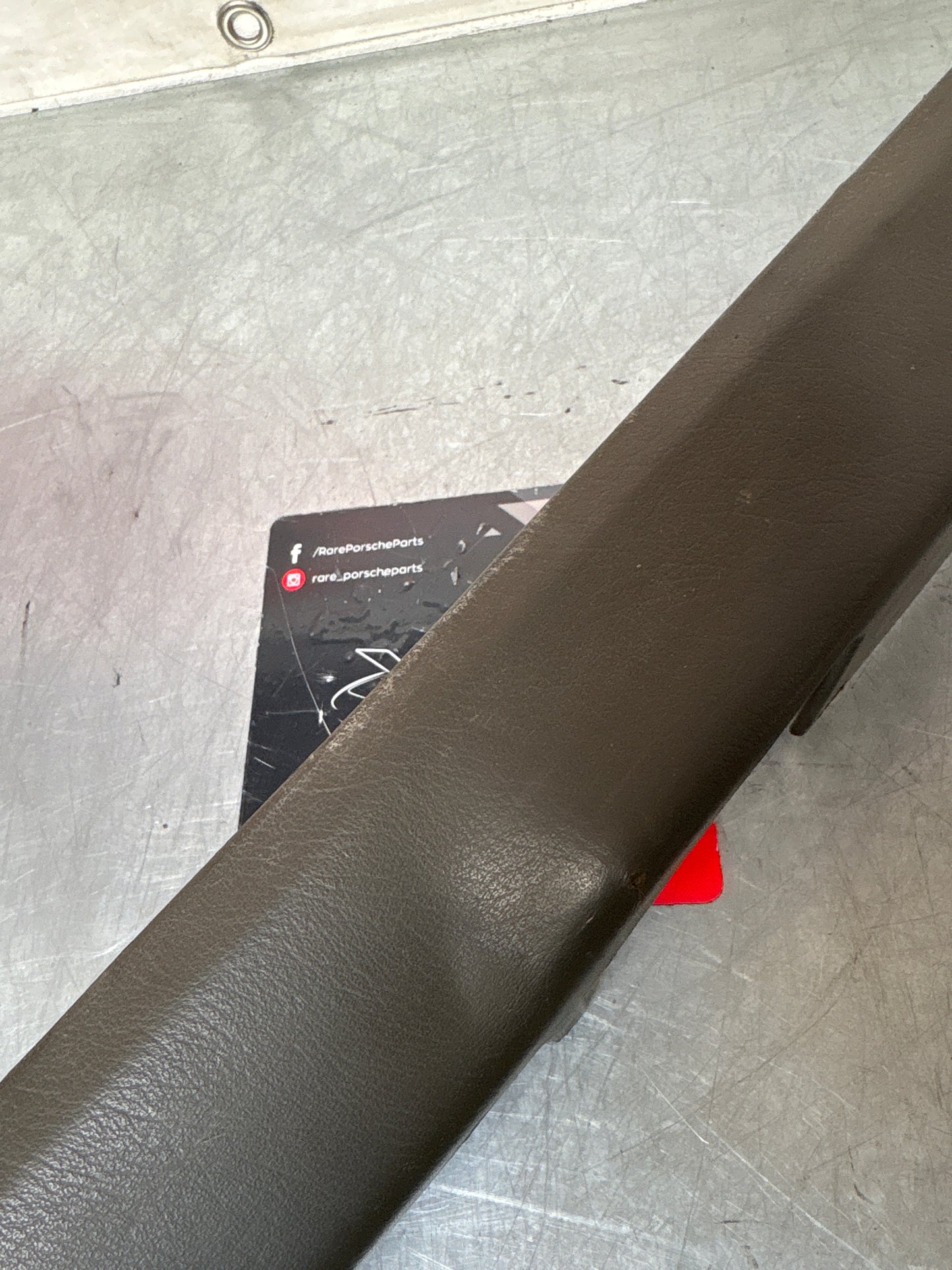 Porsche 928 tailgate interior trim, used, Grey 92855504705