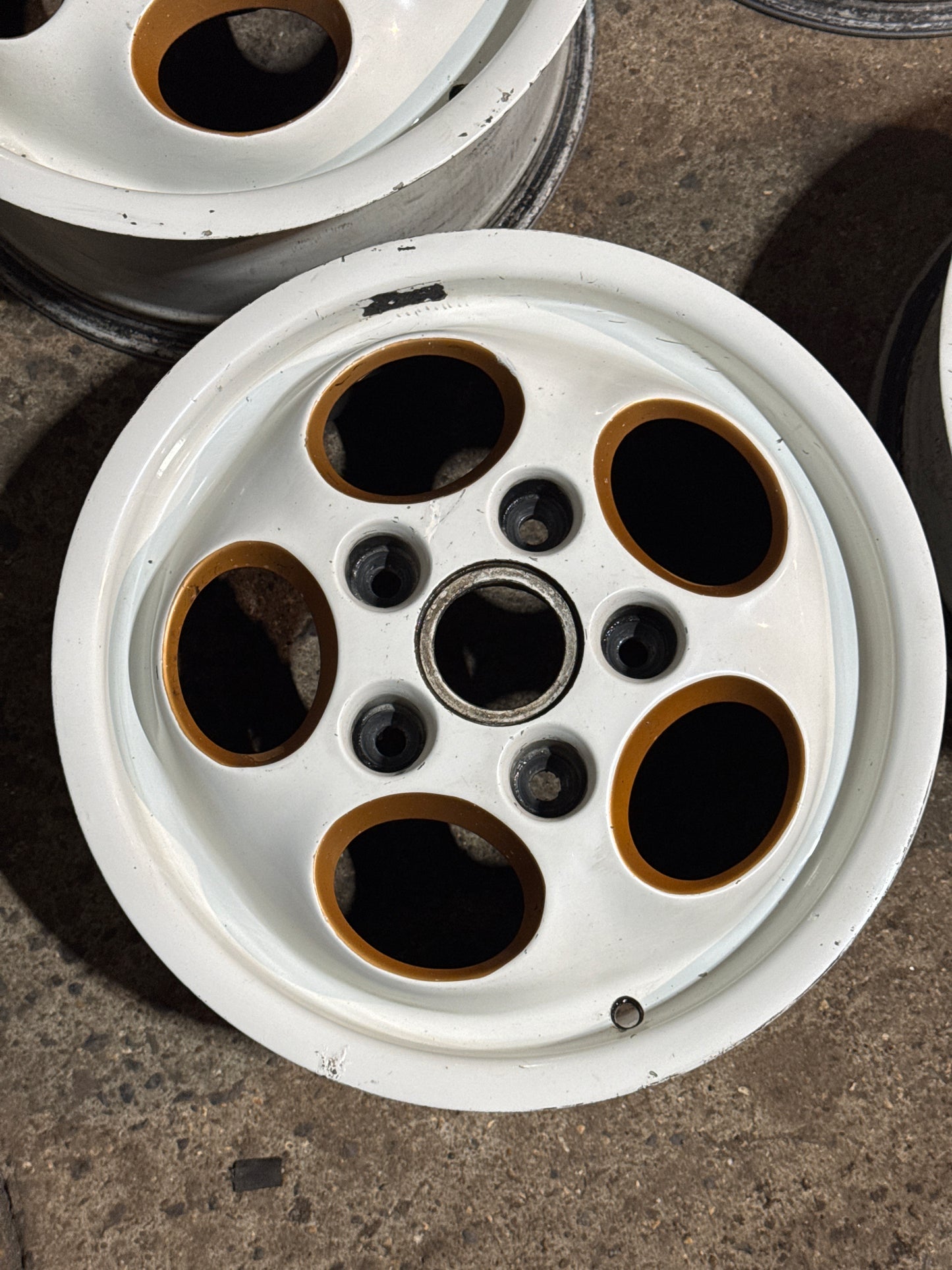 Porsche 924S Original Le Mans Tele Dial Wheels