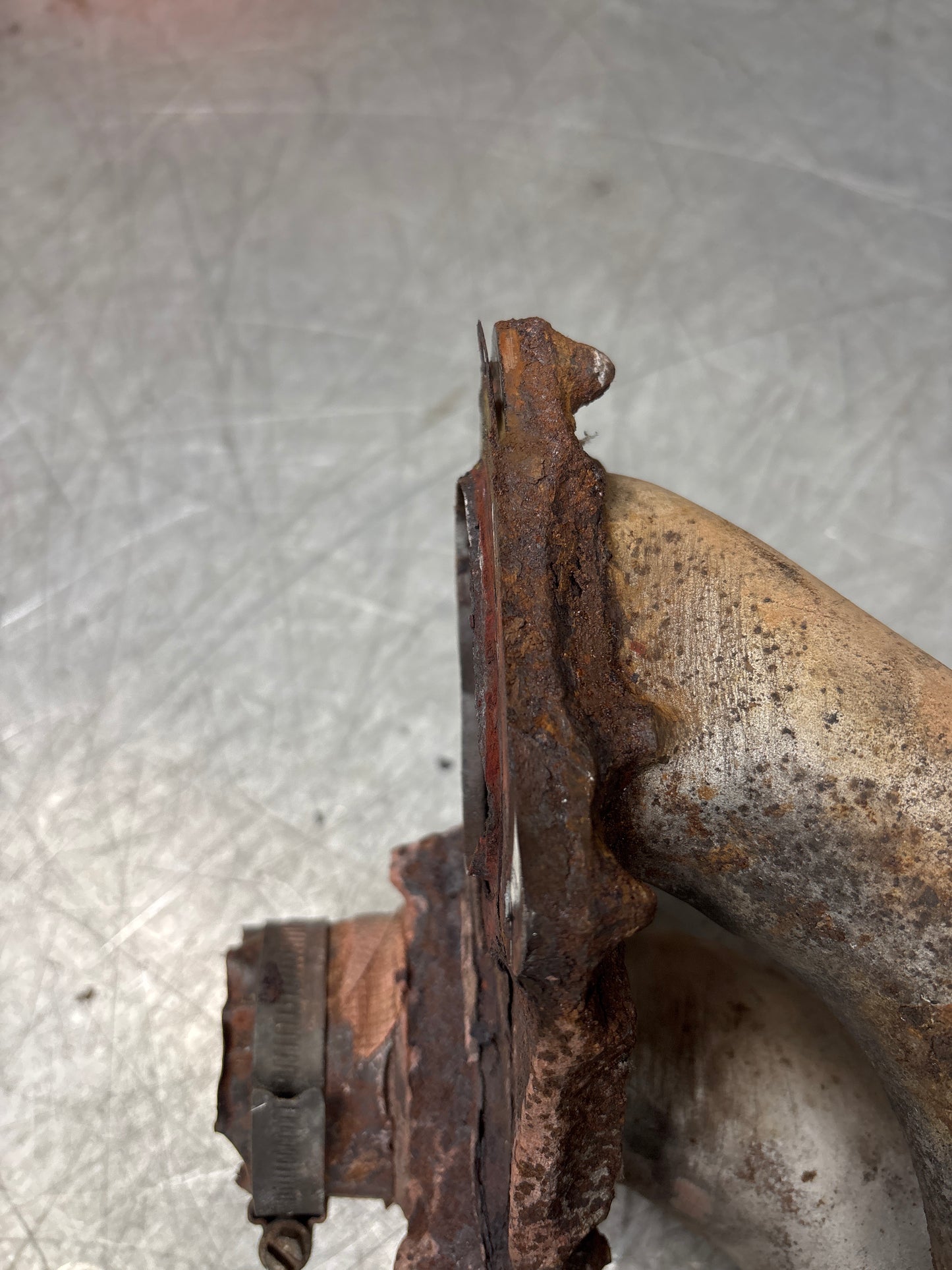 Porsche 911 930 exhaust muffler, 93011118303, spares or repair