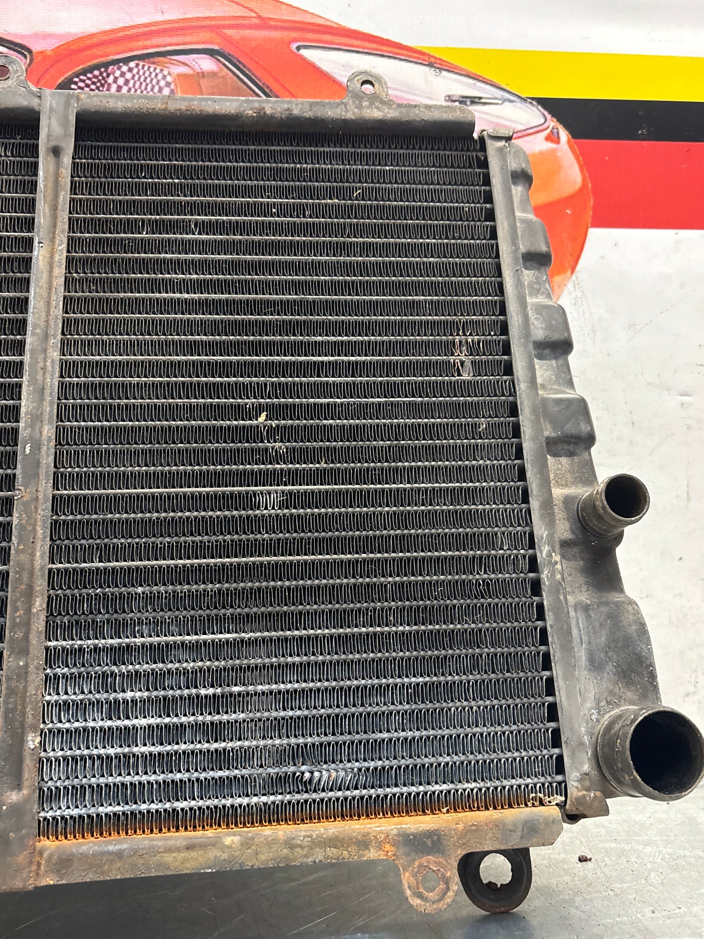 Porsche 924 radiator used 477121251A pressure tested