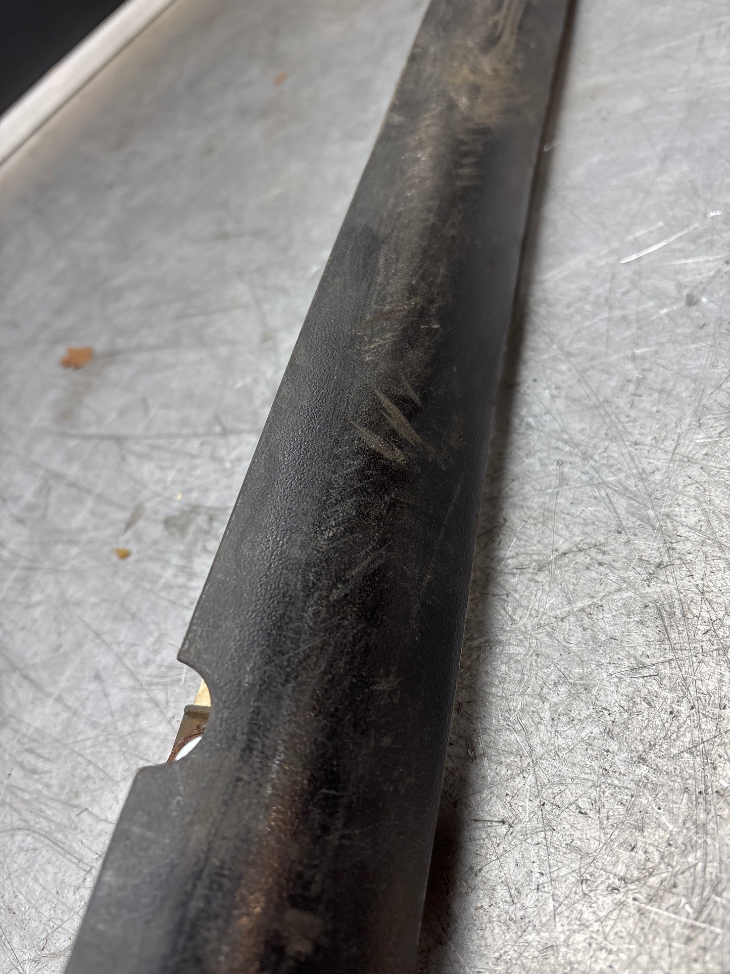 Porsche 944 lower door sill trim molding left side, used 95155919500