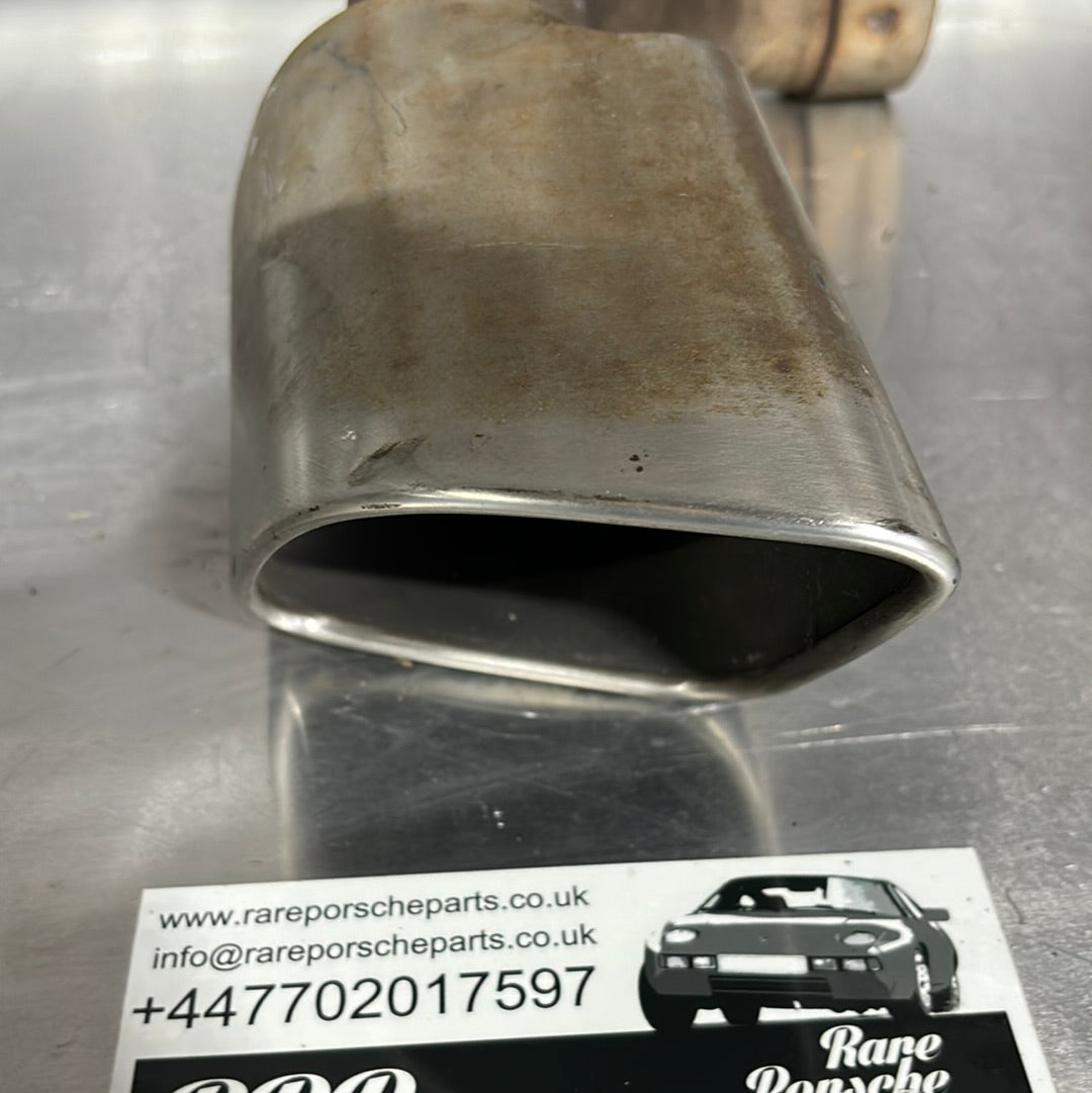 Porsche Cayenne E3 tailpipe, exhaust tip 9Y0253825C, used