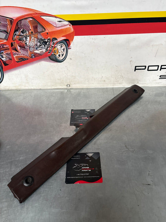 Porsche 928 tailgate interior trim, used, brown 92855504705