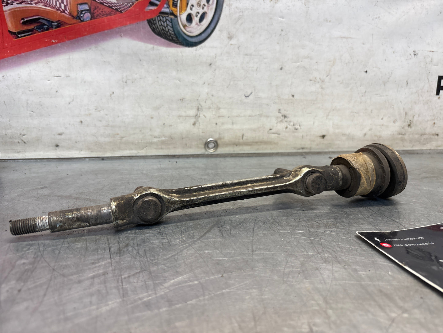 Porsche 928 control arm axle, used 92834143108