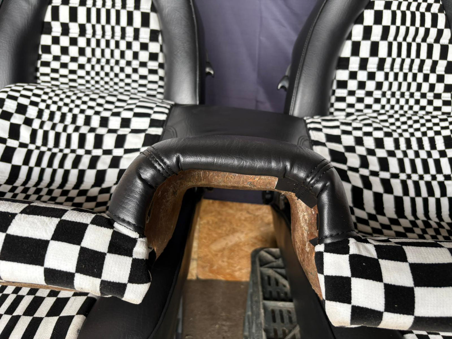 Porsche 924 944 set of seats, Pascha, refurbished, front and rear seats