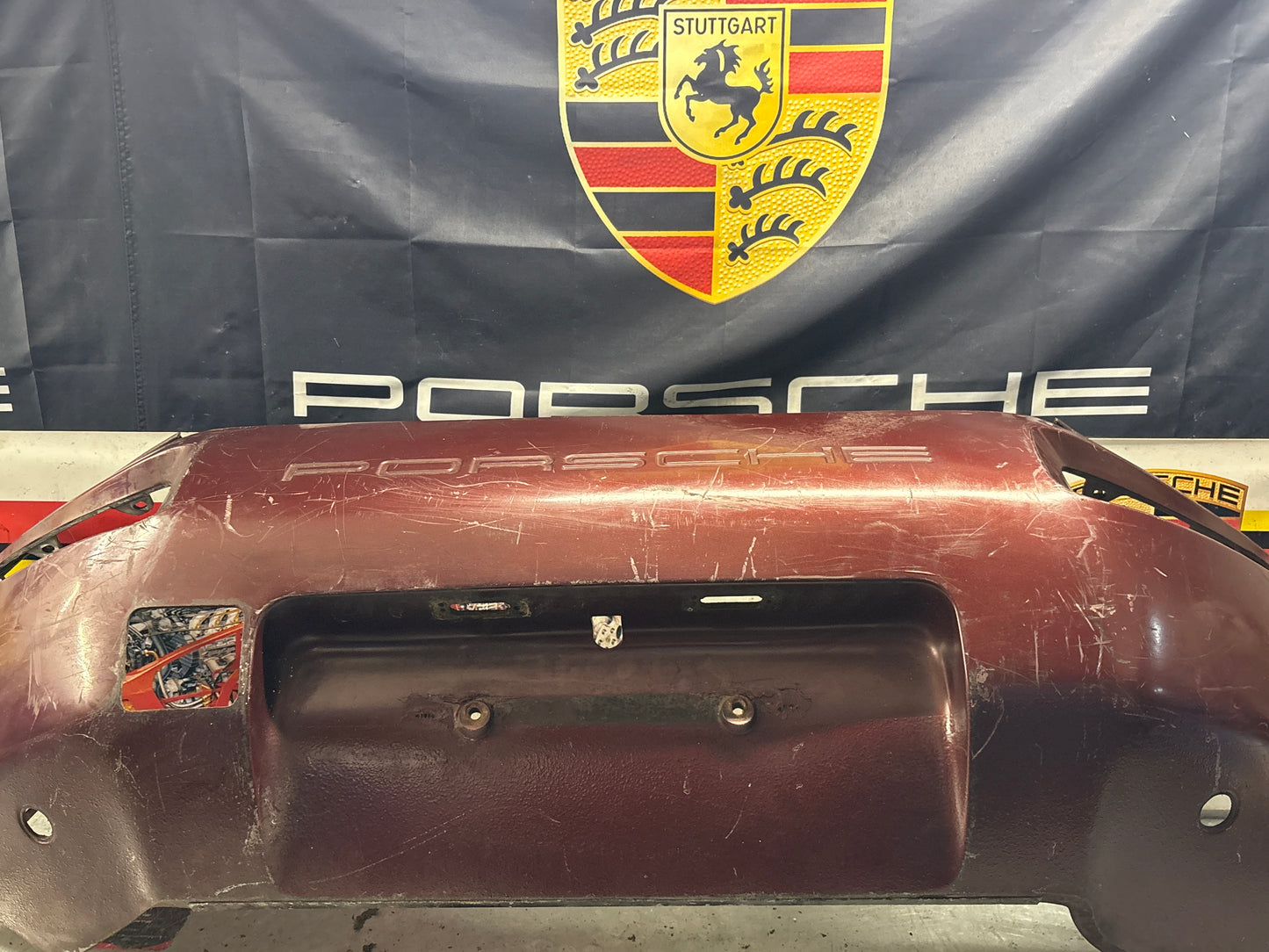 Porsche 928 rear bumper, used 928505023