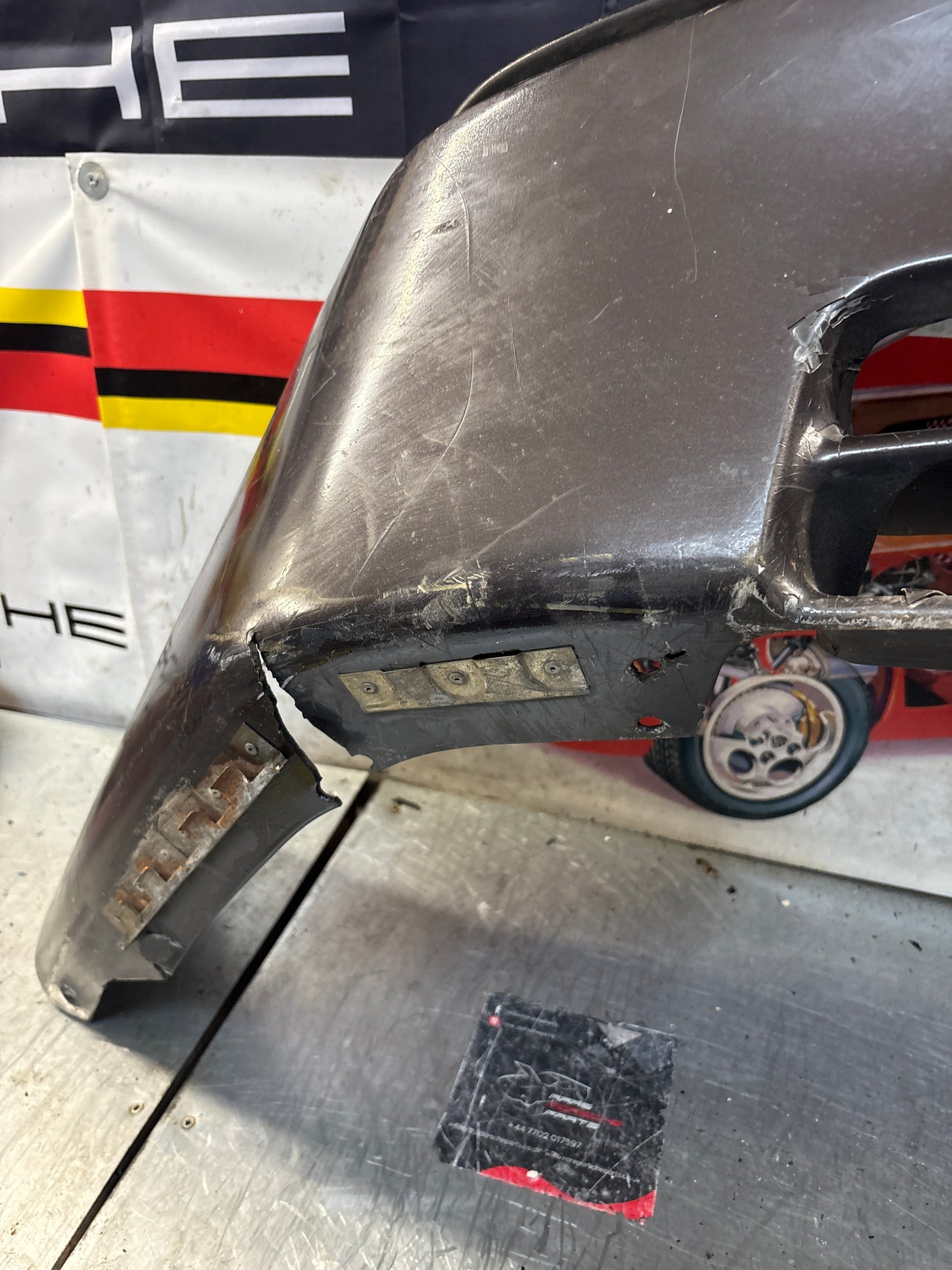 Porsche 928 S4/GTS front bumper, used 92850511320