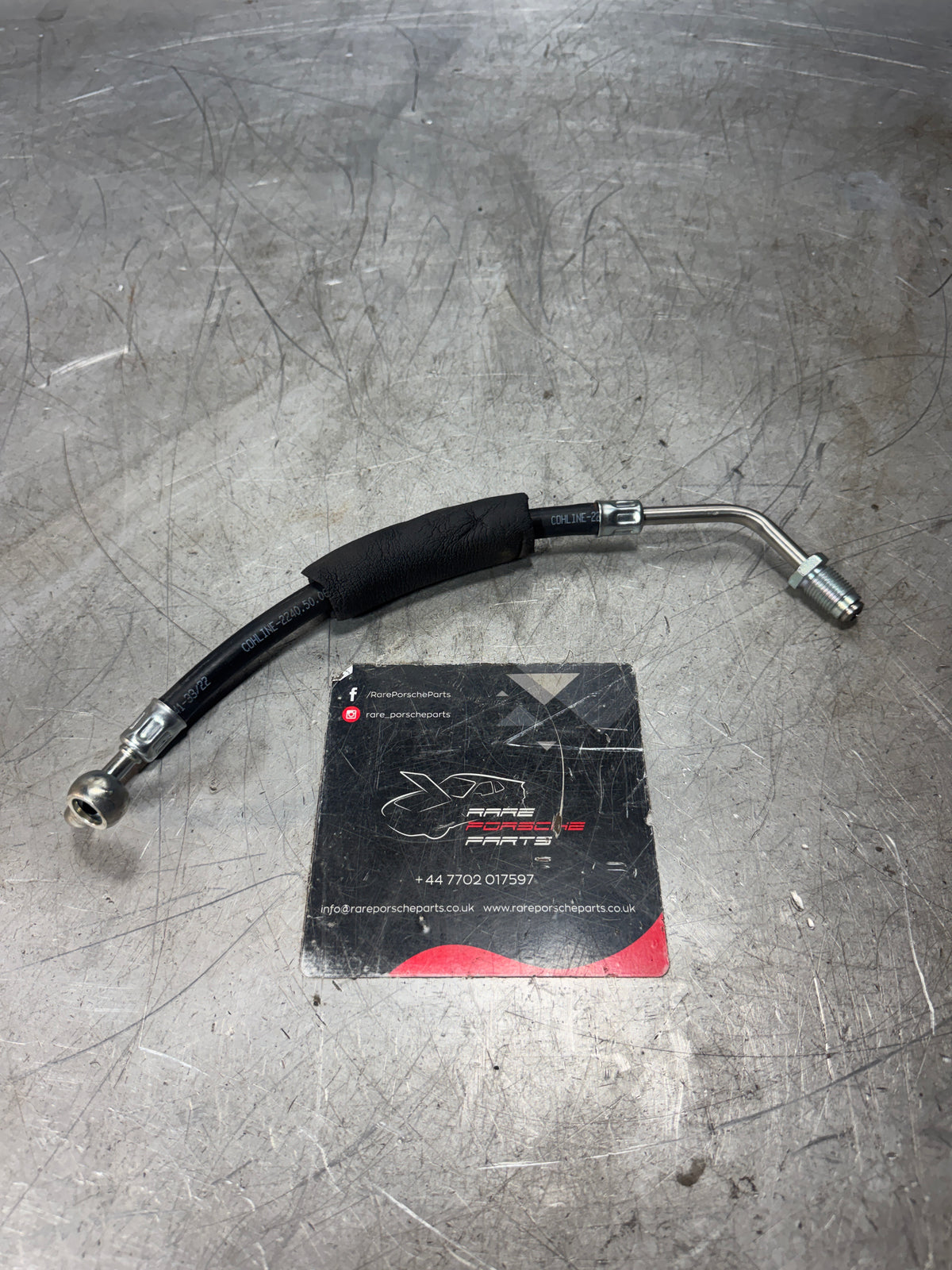 Fuel Pump to fuel filter hose for 944 & 924S 94435604107- New
