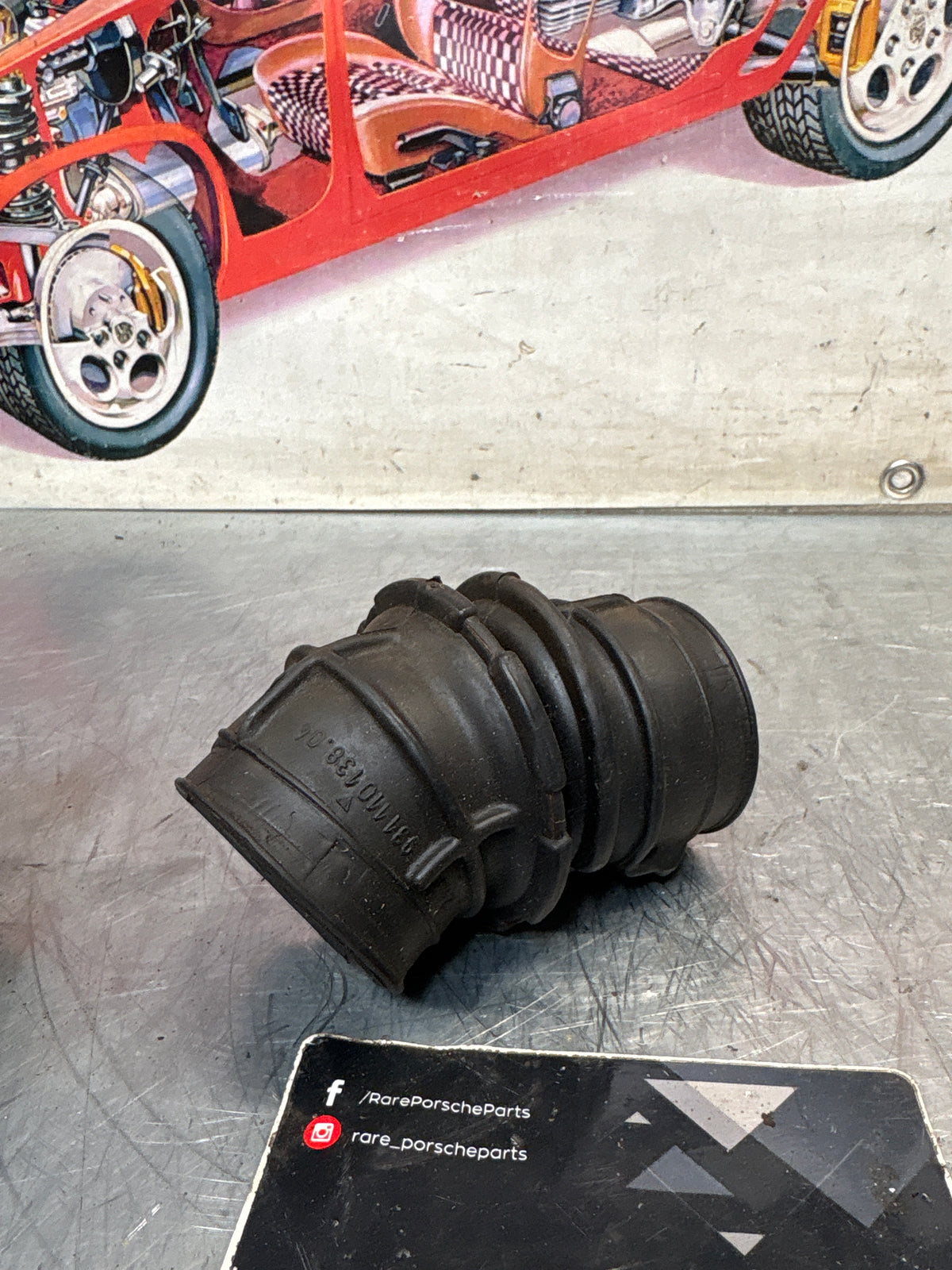 Tubo aspirazione Porsche 924 turbo, tubo 93111013804, usato