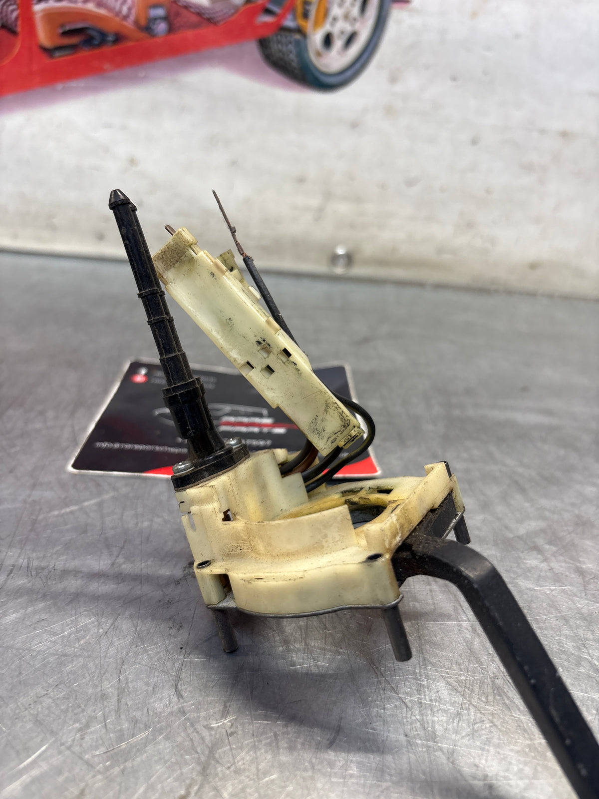 Porsche 914 steering coloumn wiper switch, used 91461391515