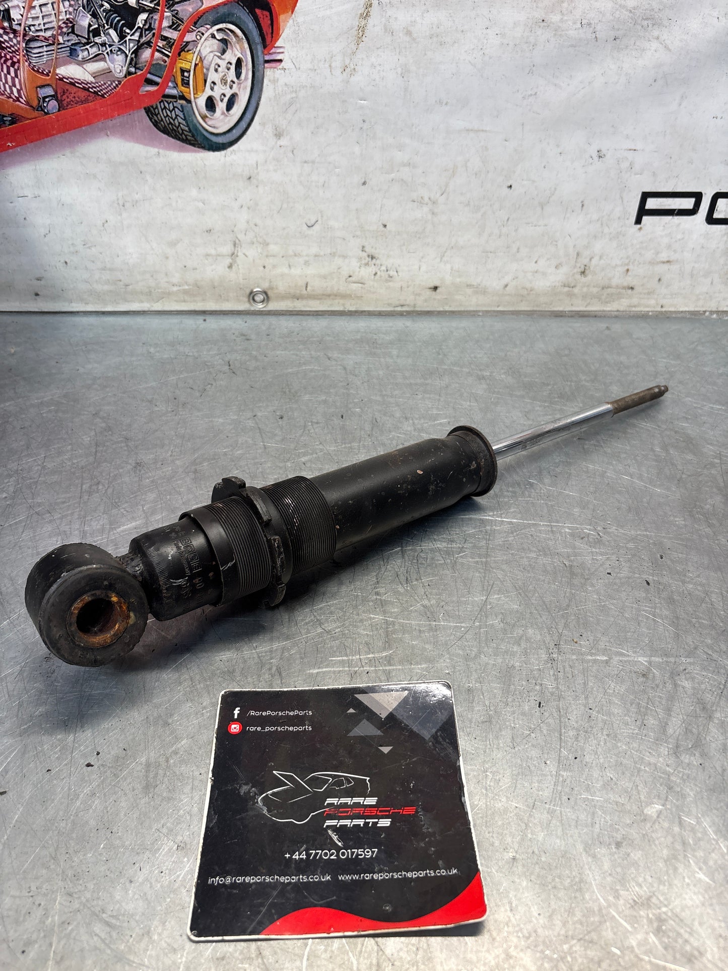 Porsche 928 rear shock absorber, used 92833305116
