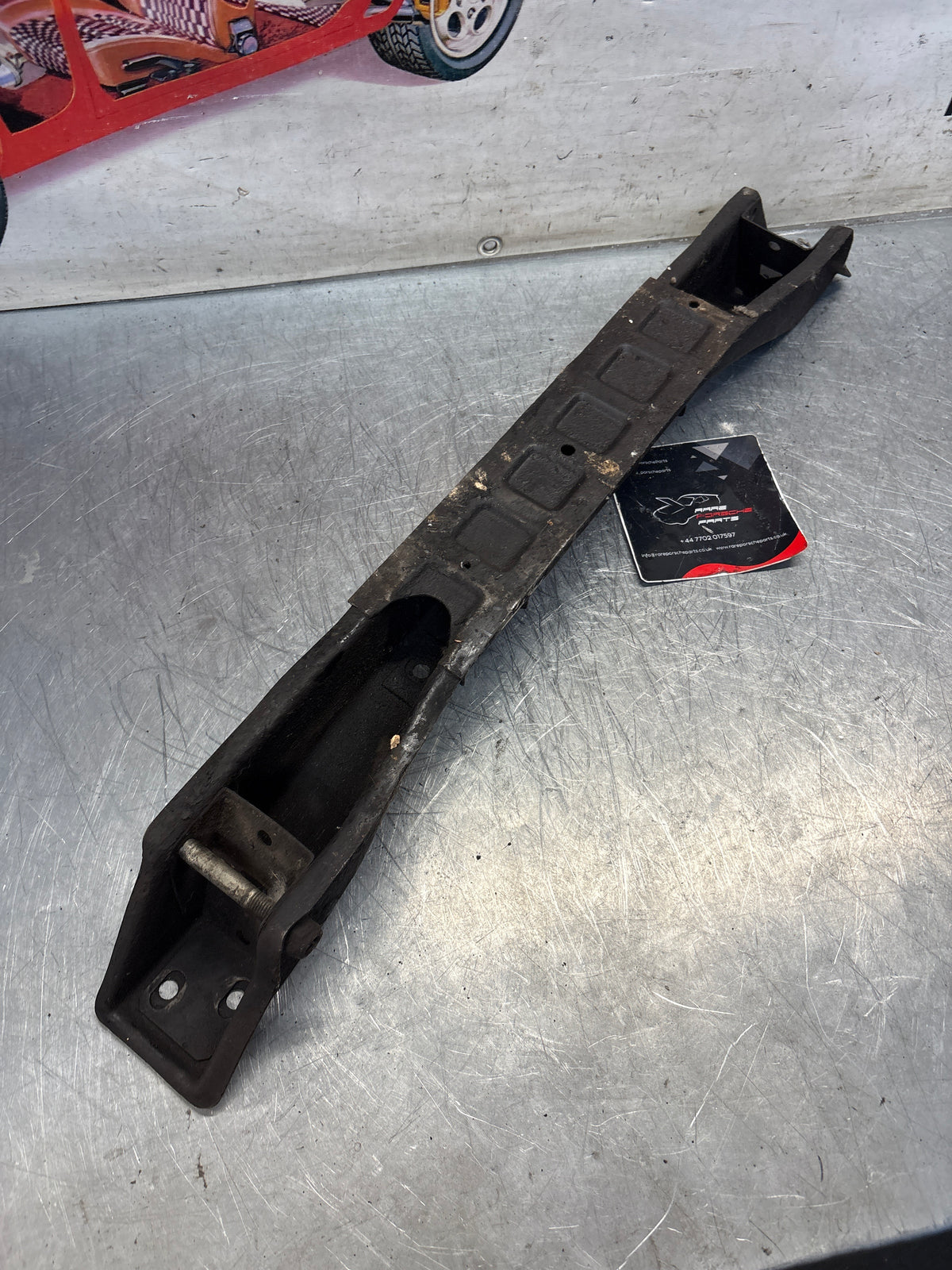 Porsche 924 engine cross member, used 477407321J