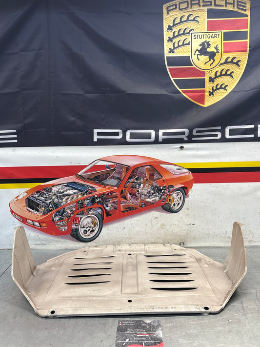 Porsche 944 engine tray / belly pan / undertray used. Aluminium. refurbished 94434116101