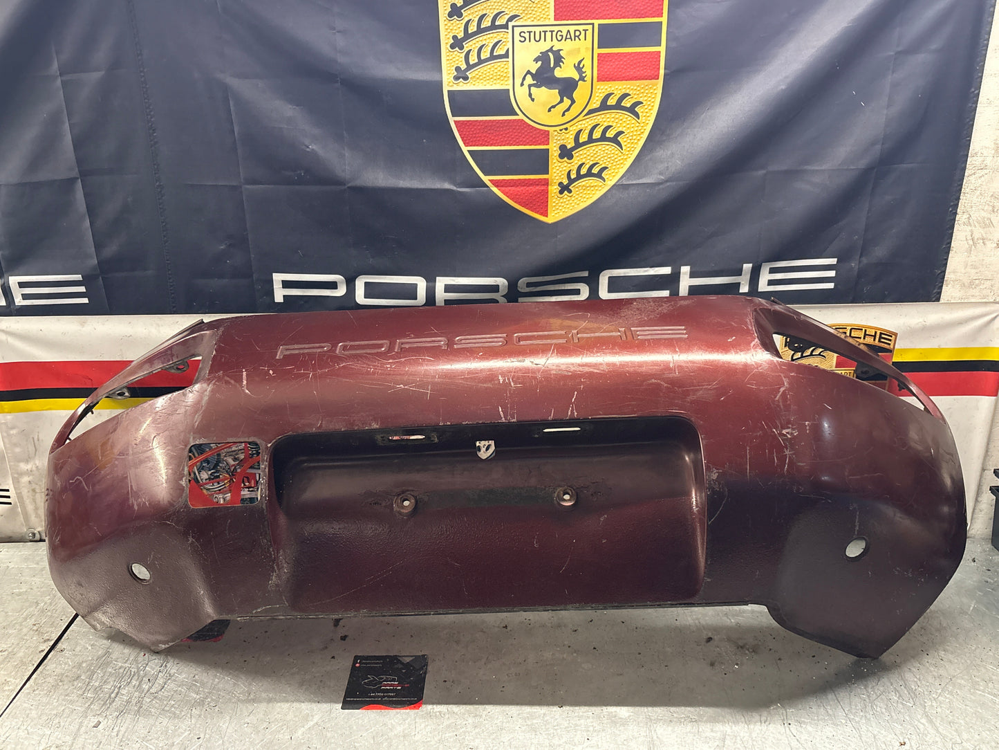 Porsche 928 rear bumper, used 928505023