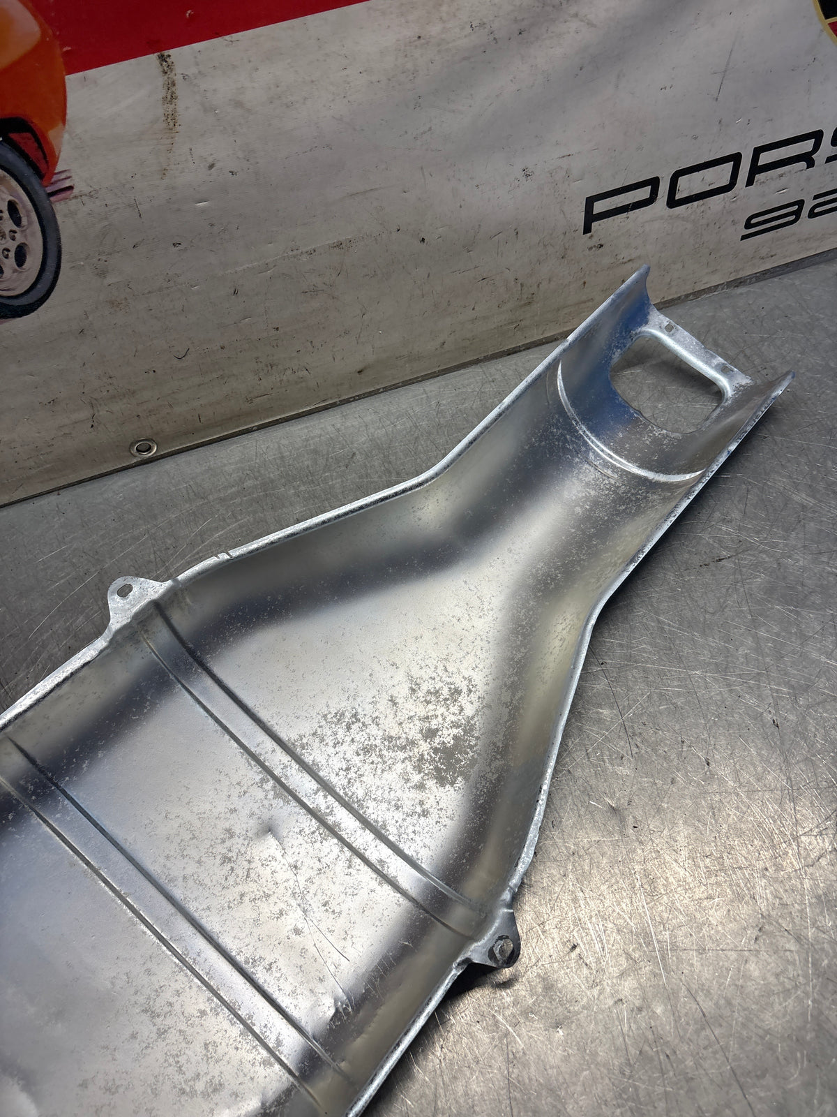 Porsche 928 heat protection plate, 92850449101, refurbished
