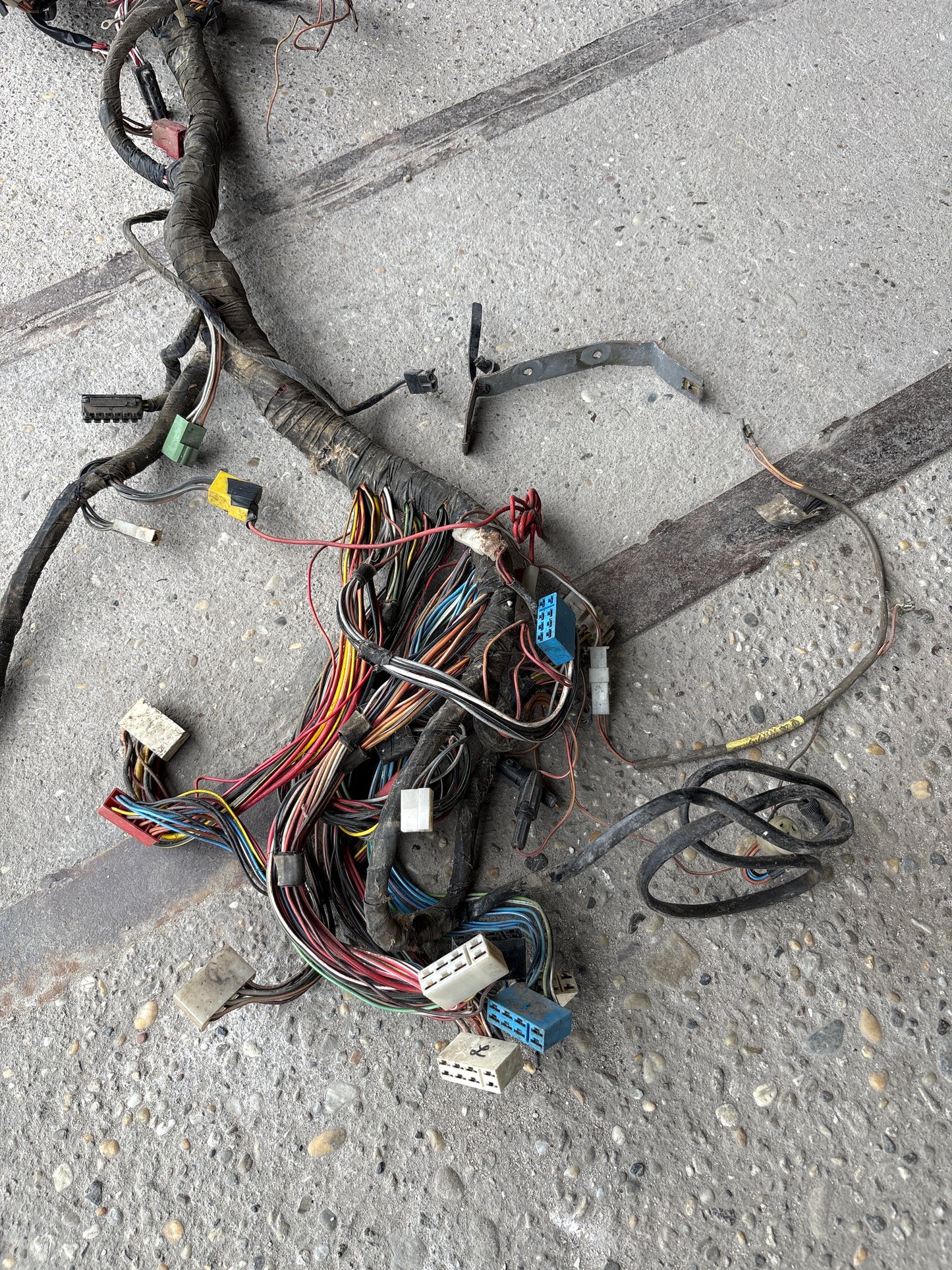 Porsche 928 S interior wiring loom, LHD 92861200321